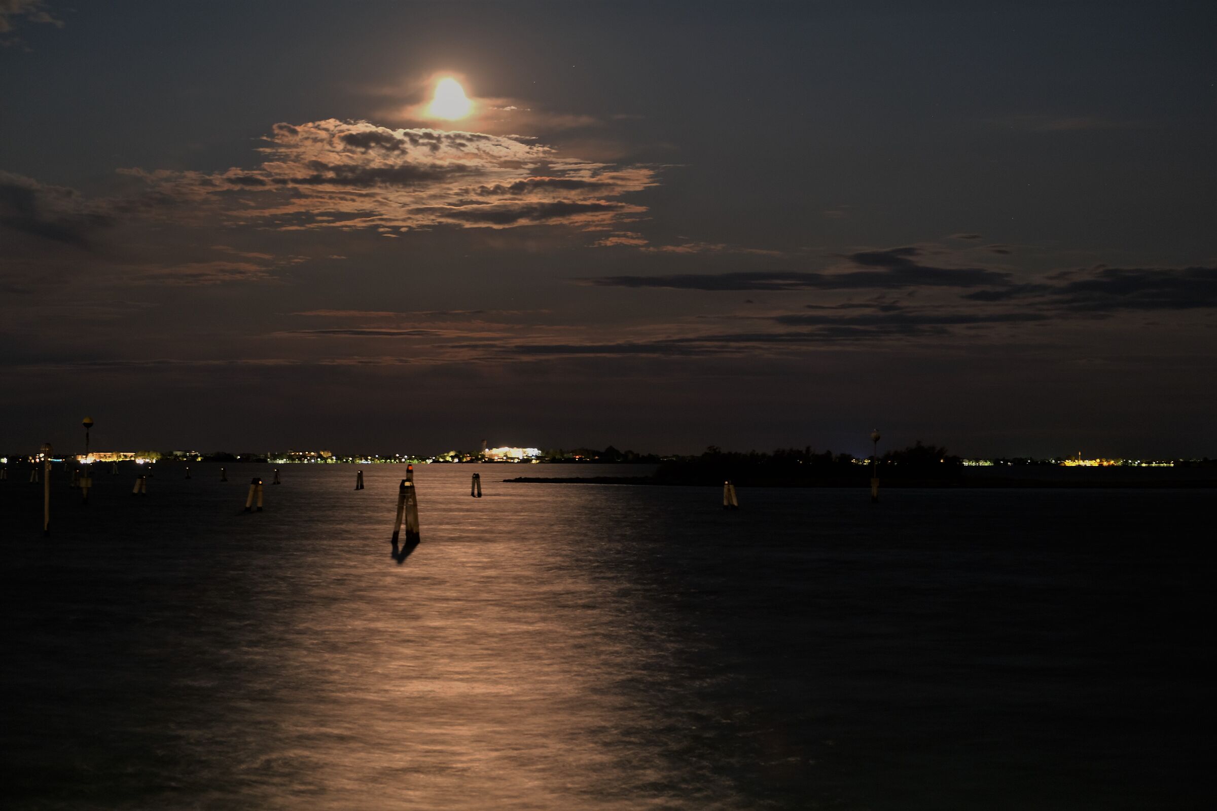 Night in Fusina Venice