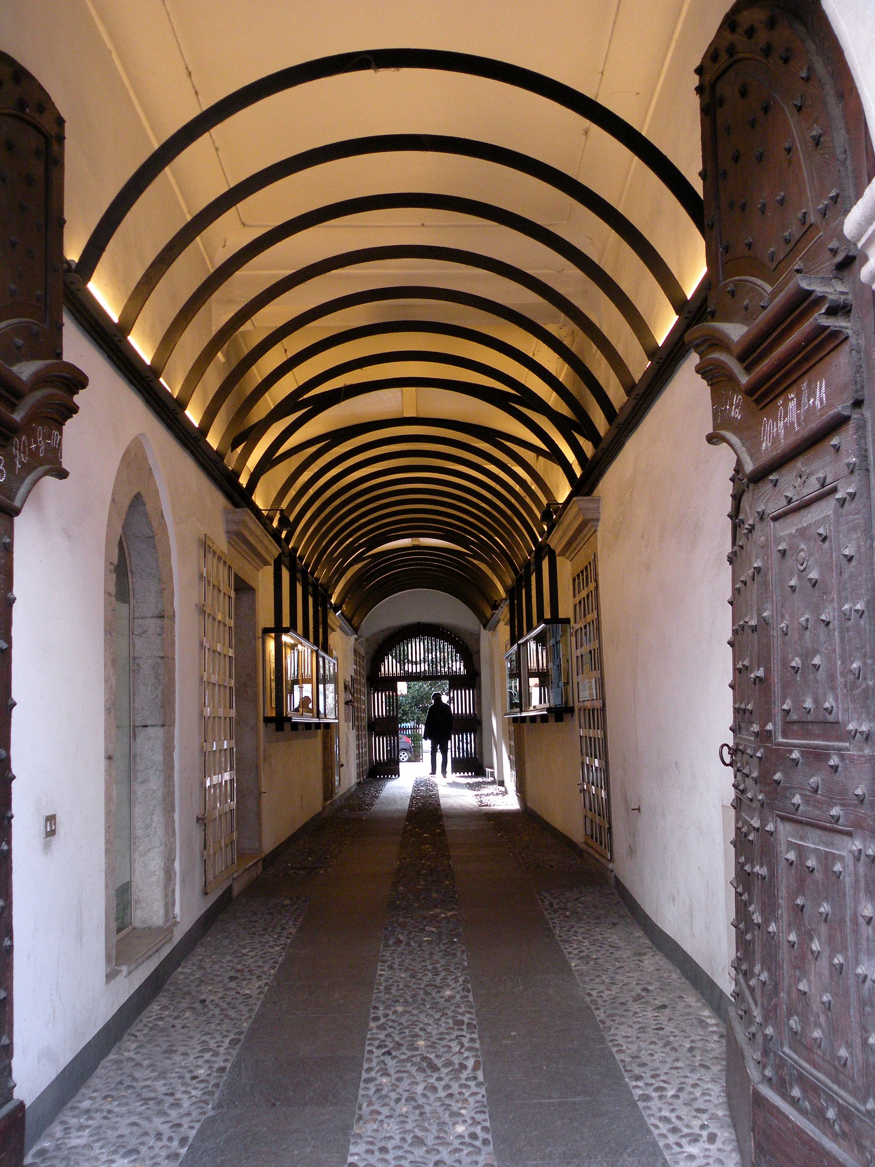 Prospettiva in un passaggio a Trento