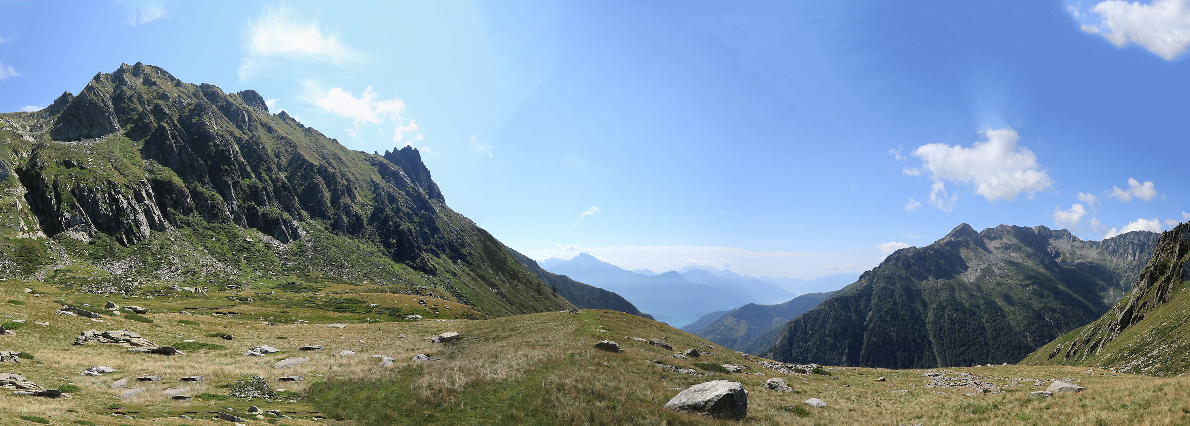 Lago di Como dalla Alta Valle Inghirina