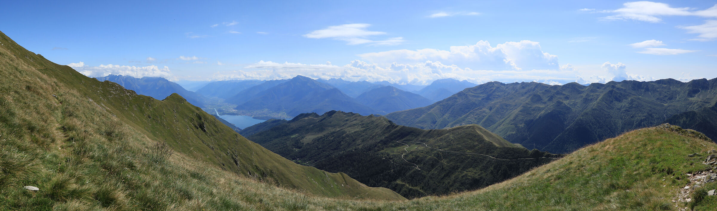 Lago di Como dal Sentiero per la Bocchetta del Lago