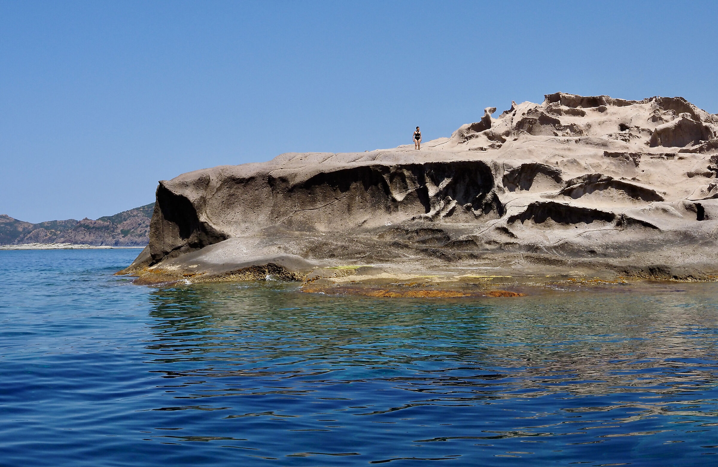 The beautiful coast of Bosa