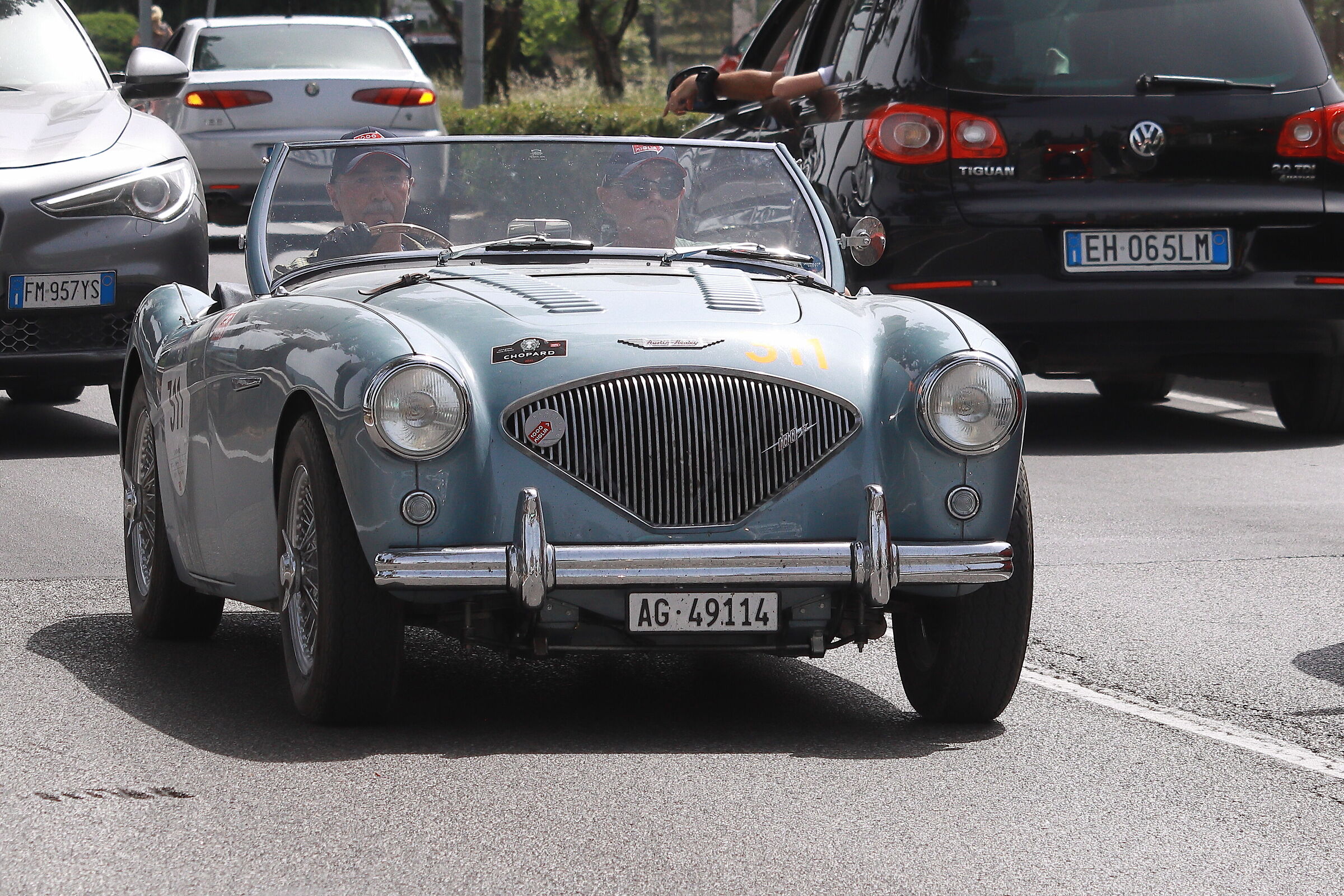 austin healey 100 m 1955