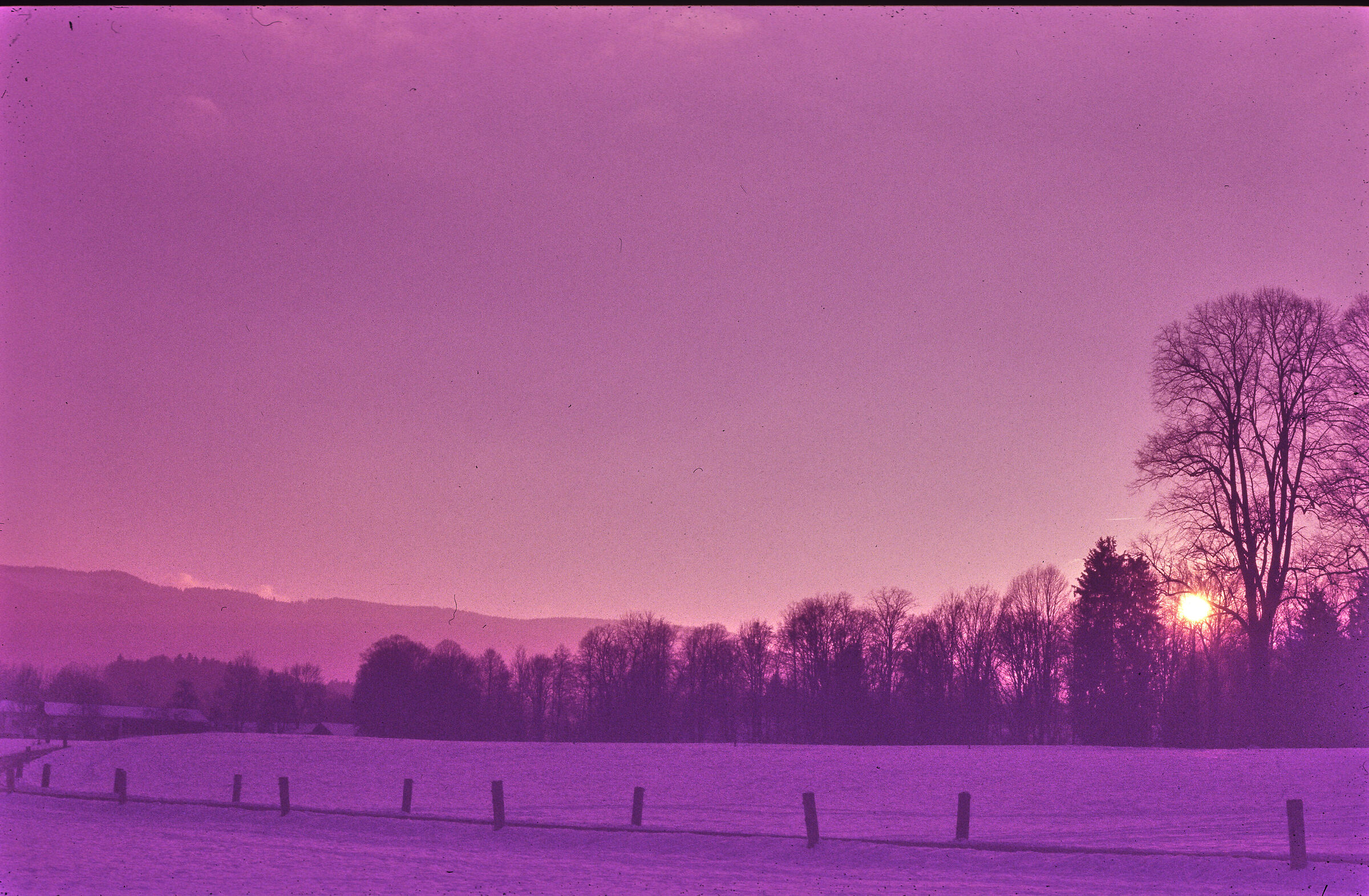 Tramonto malinconico