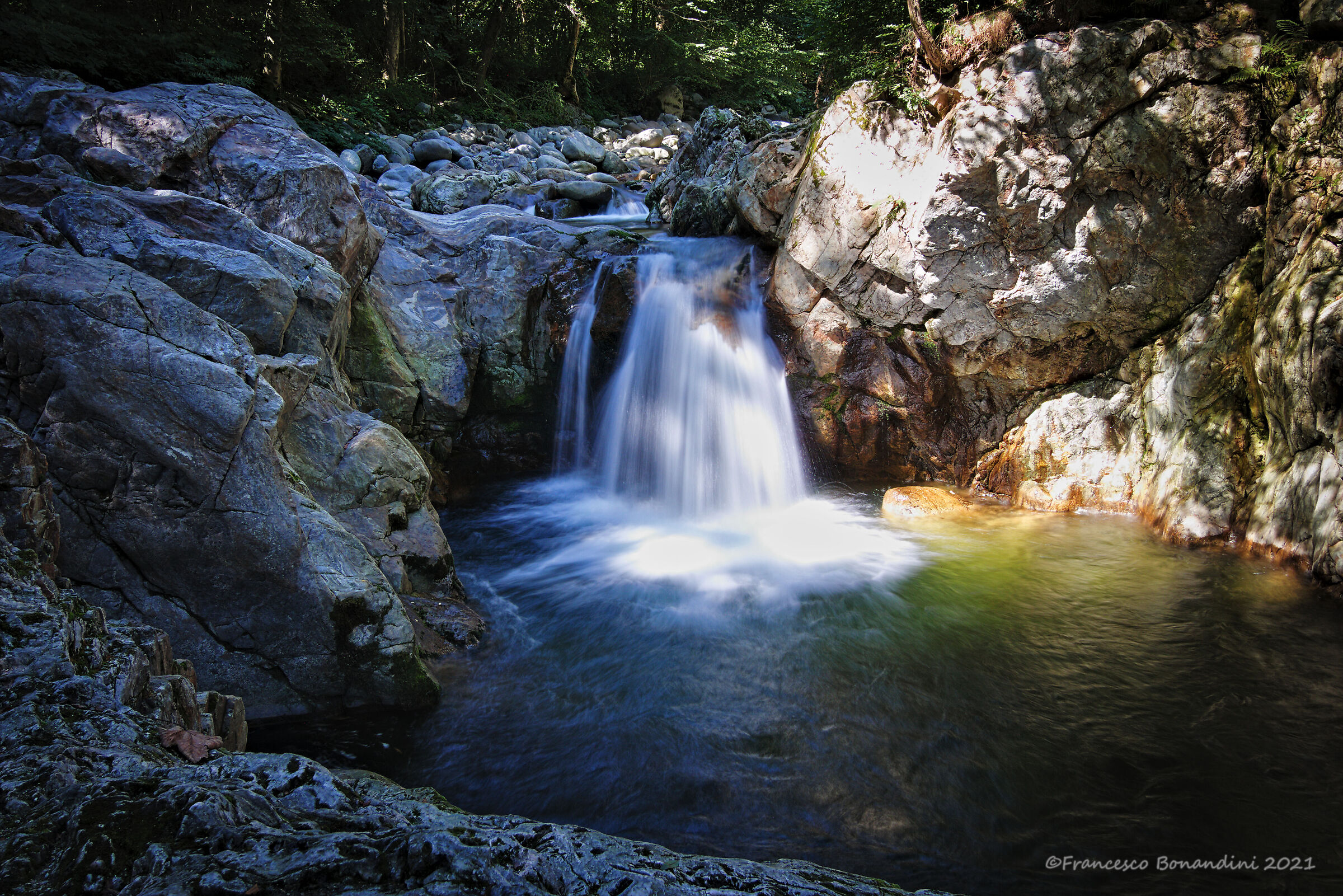The Gorgomoro waterfall
