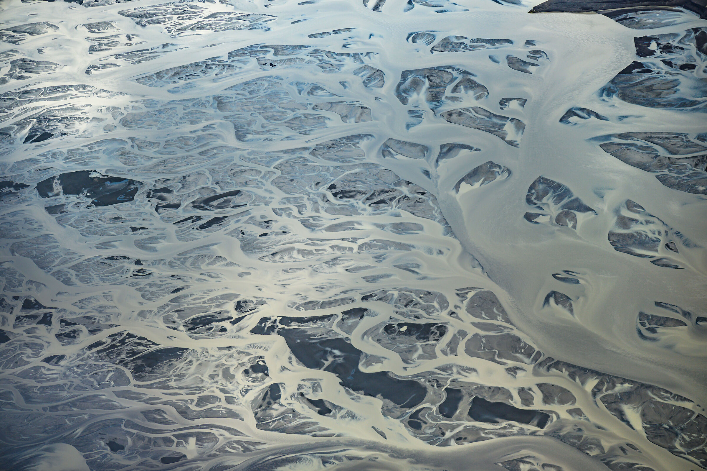 Glacial rivers of Iceland