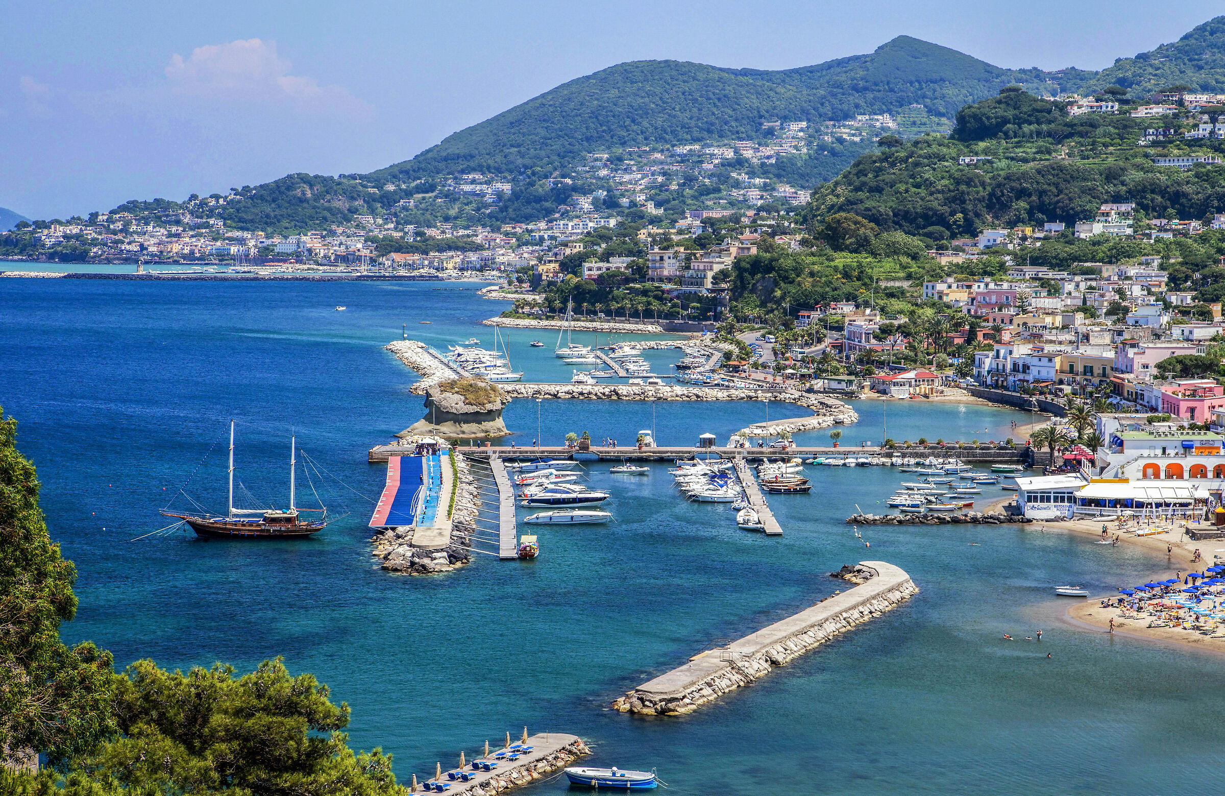 Tourist port of Lacco Ameno Ischia