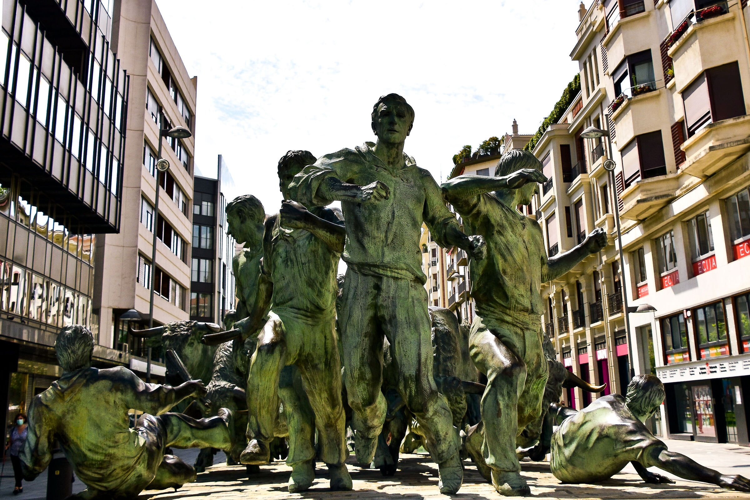 The race of St. Firmino (Bronze)