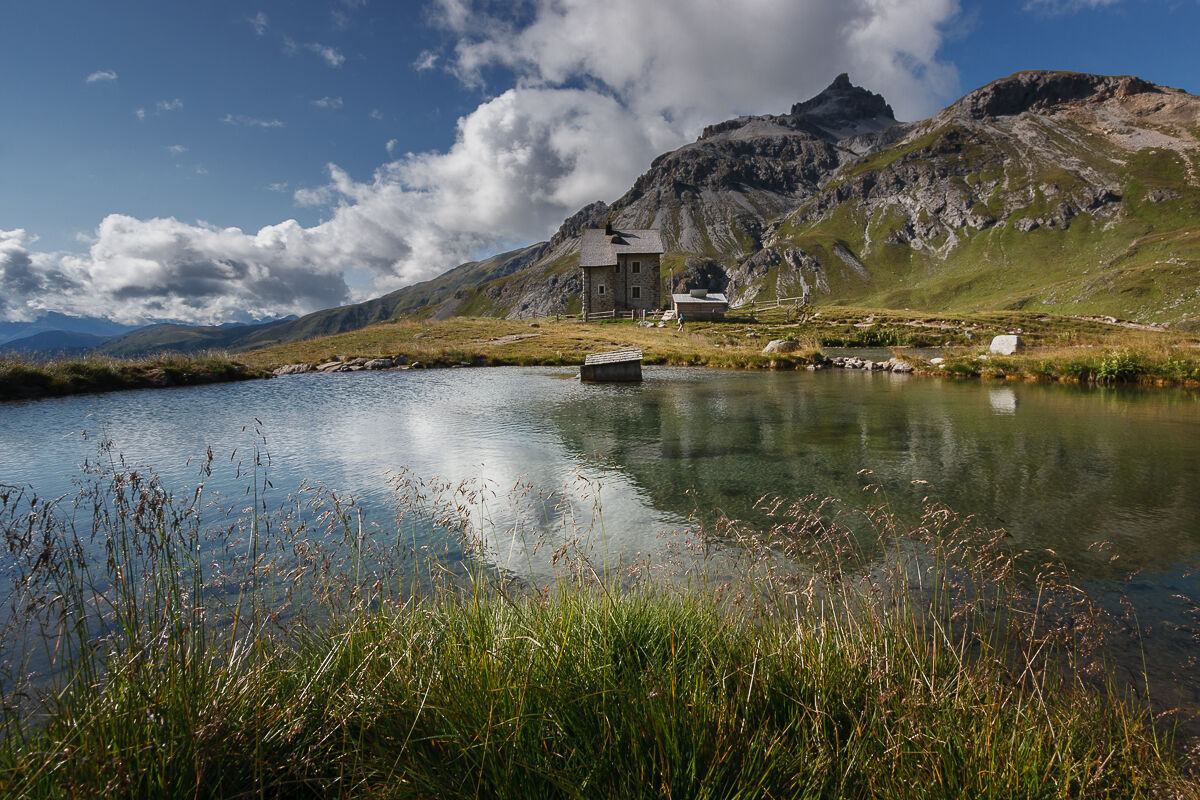 At the Pforzheimer Hutte ...