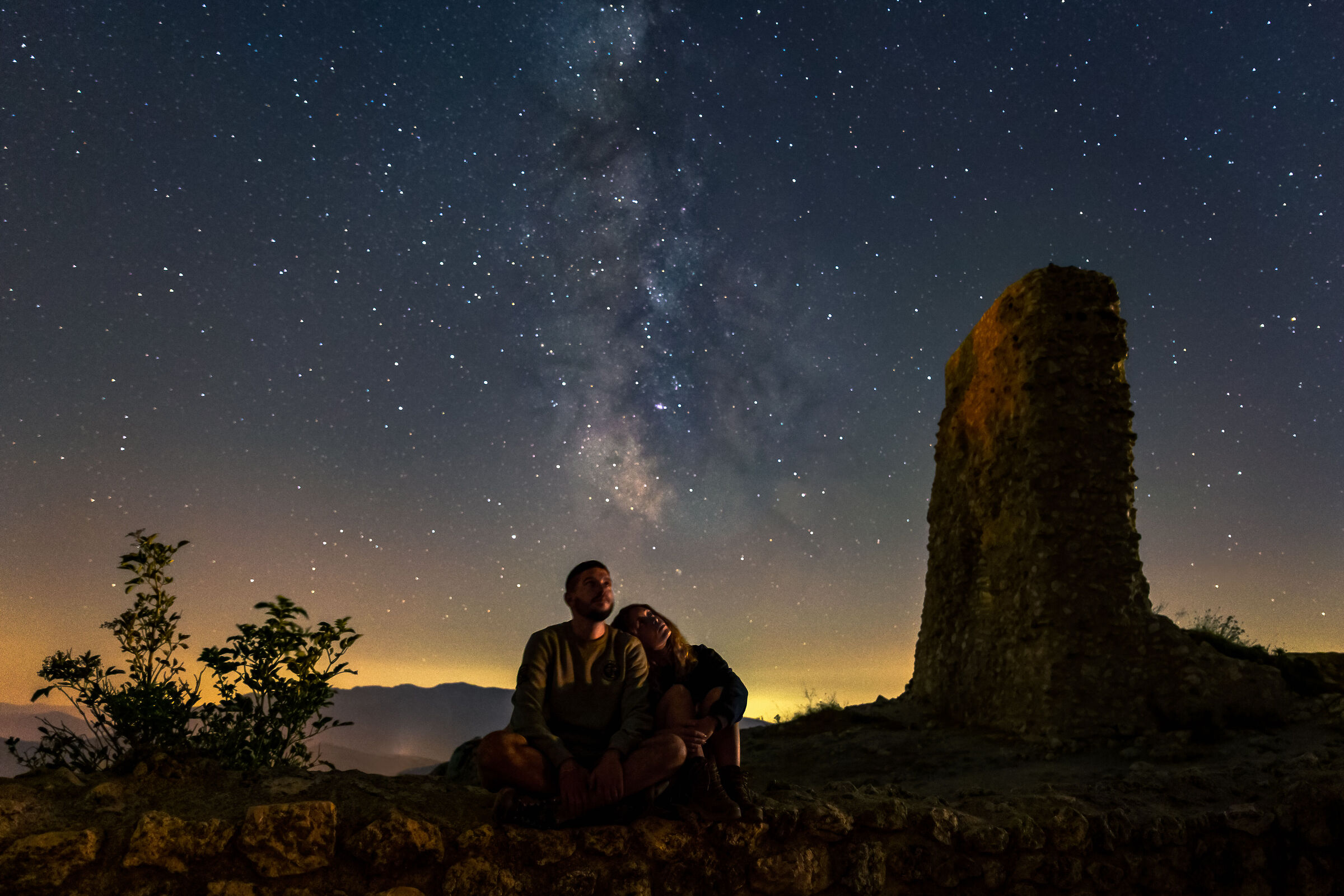 And so we went out to see the stars again.