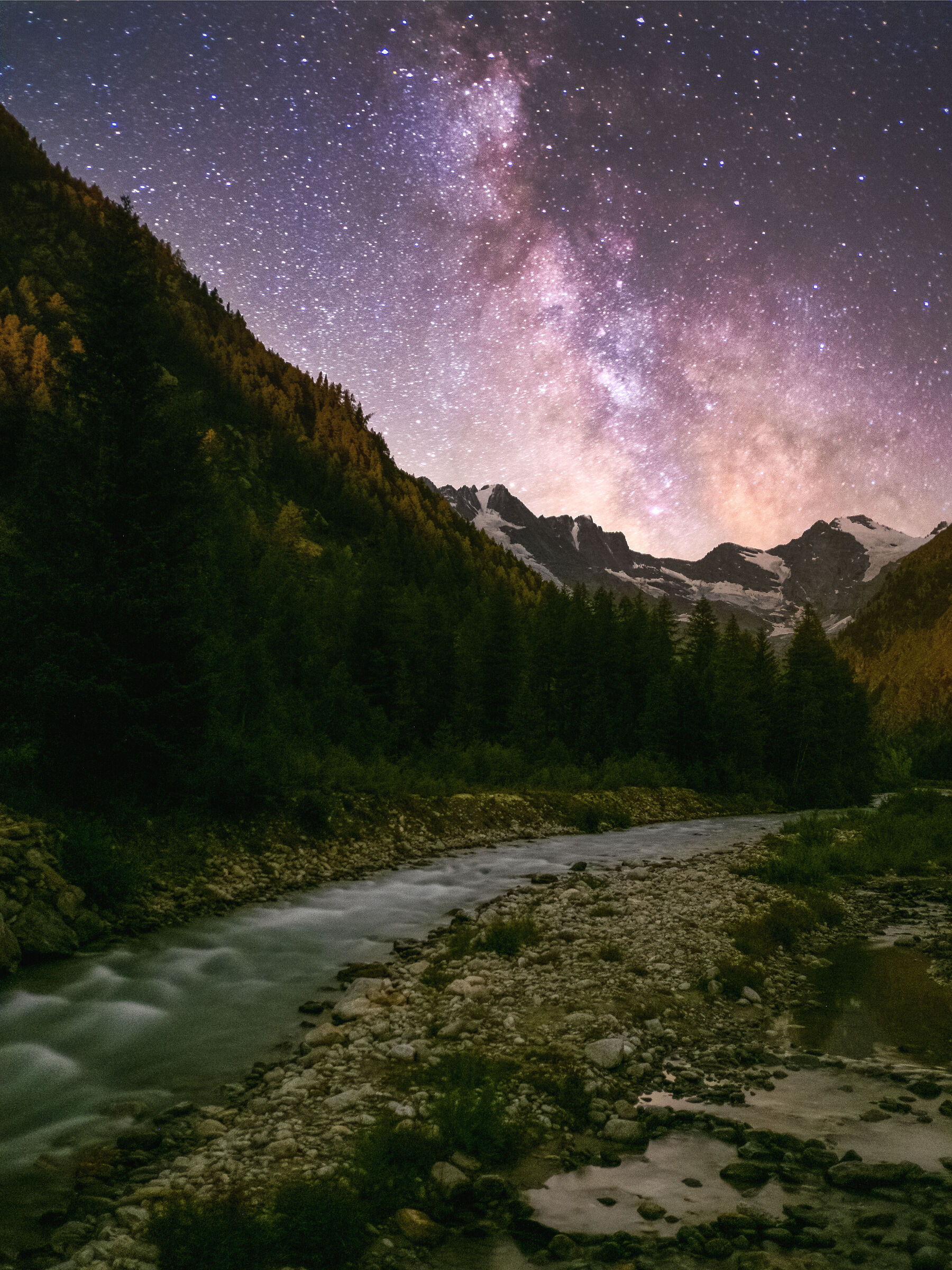 Milky Way at Gran Paradiso