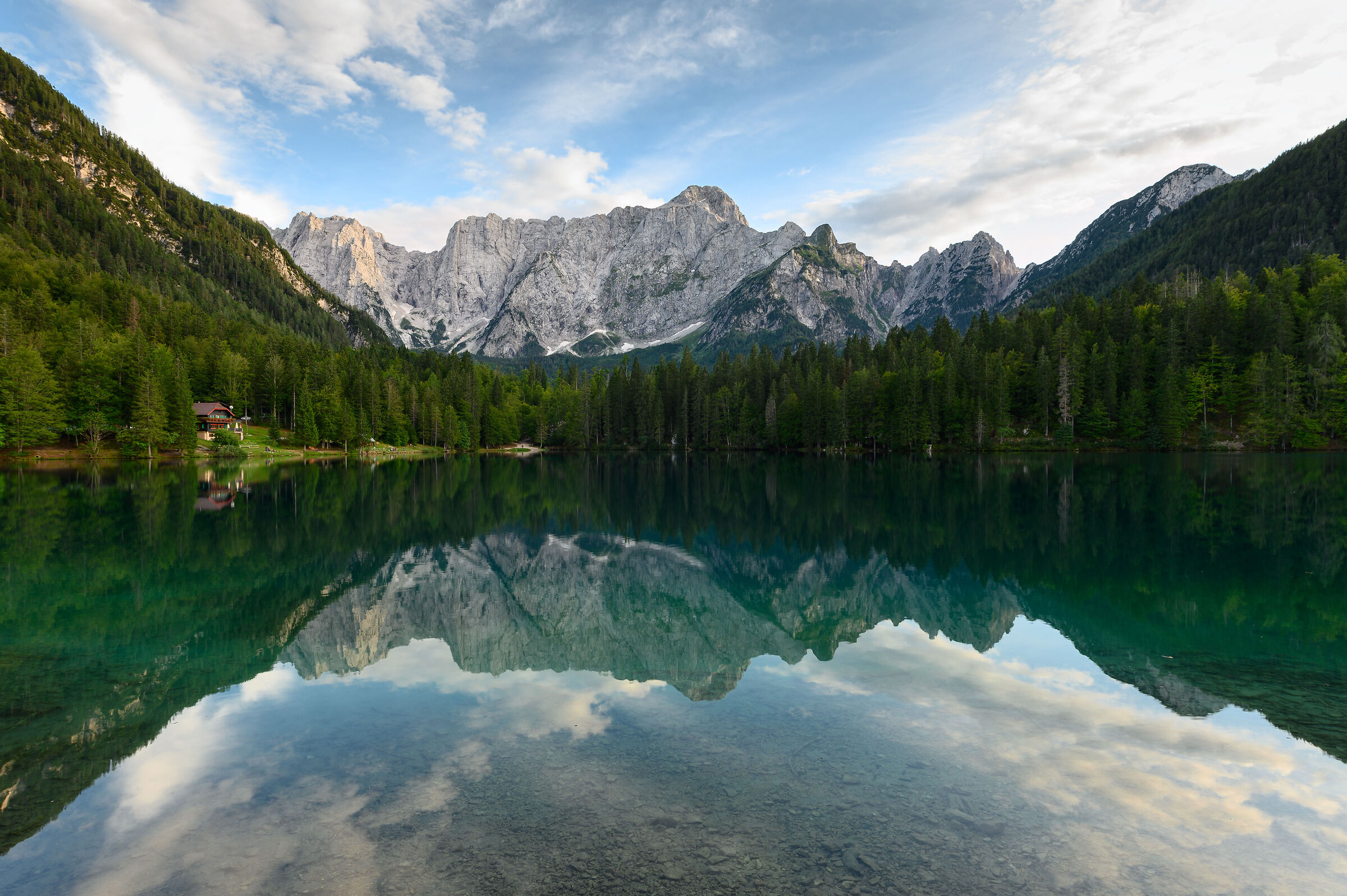 Il Mangart allo specchio