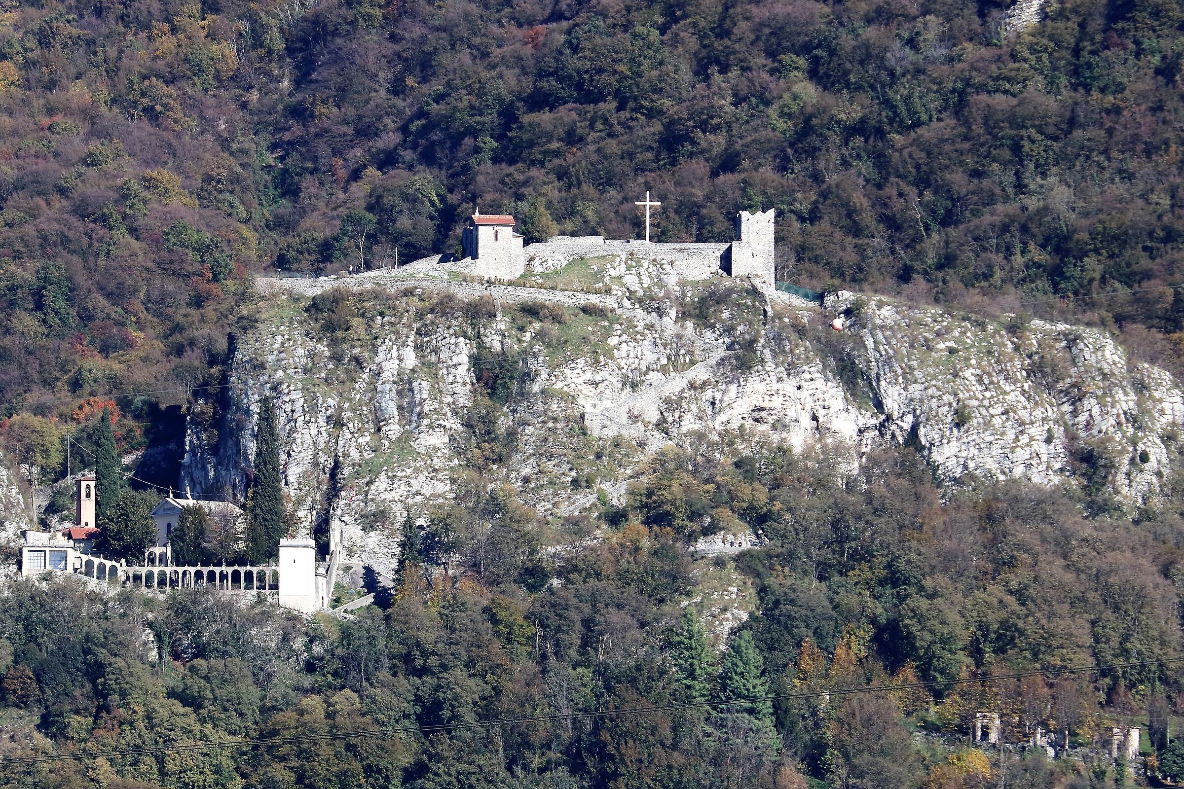 La Rocca and Valletta from Olginate