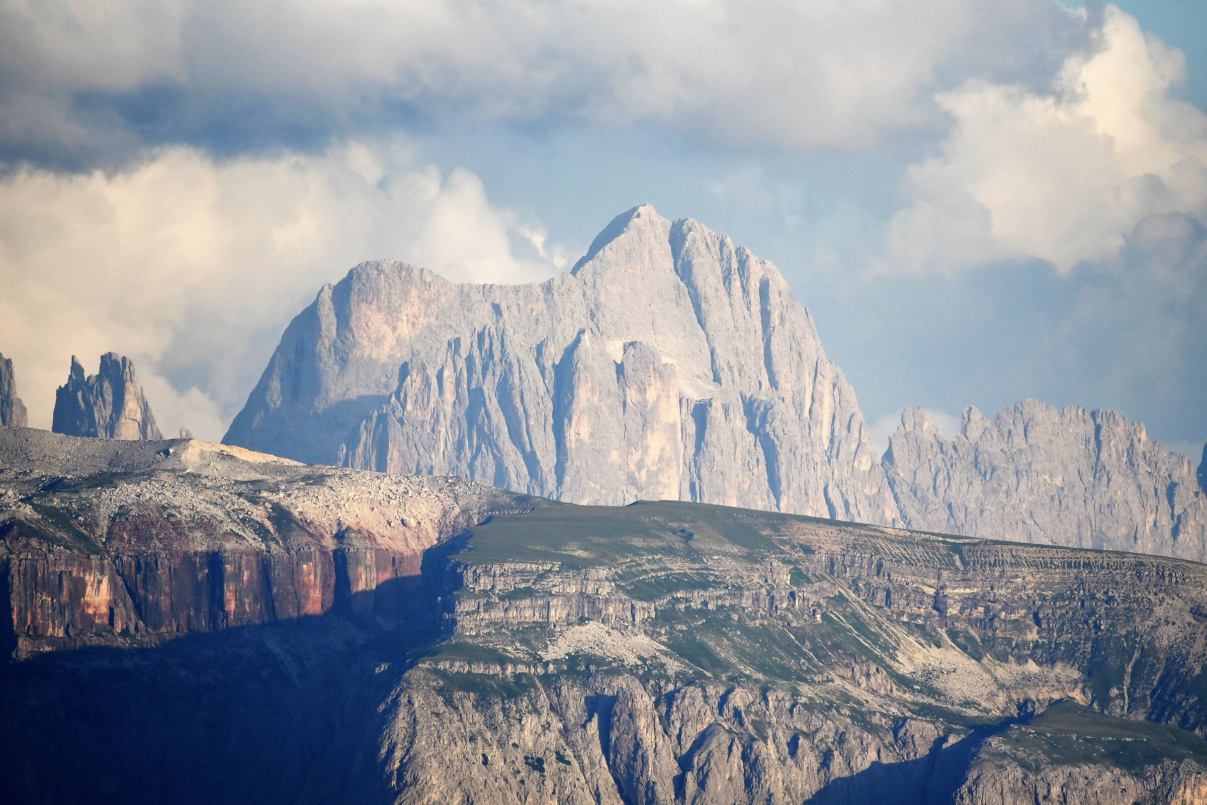 Luci del tramonto su Sciliar e Catinaccio