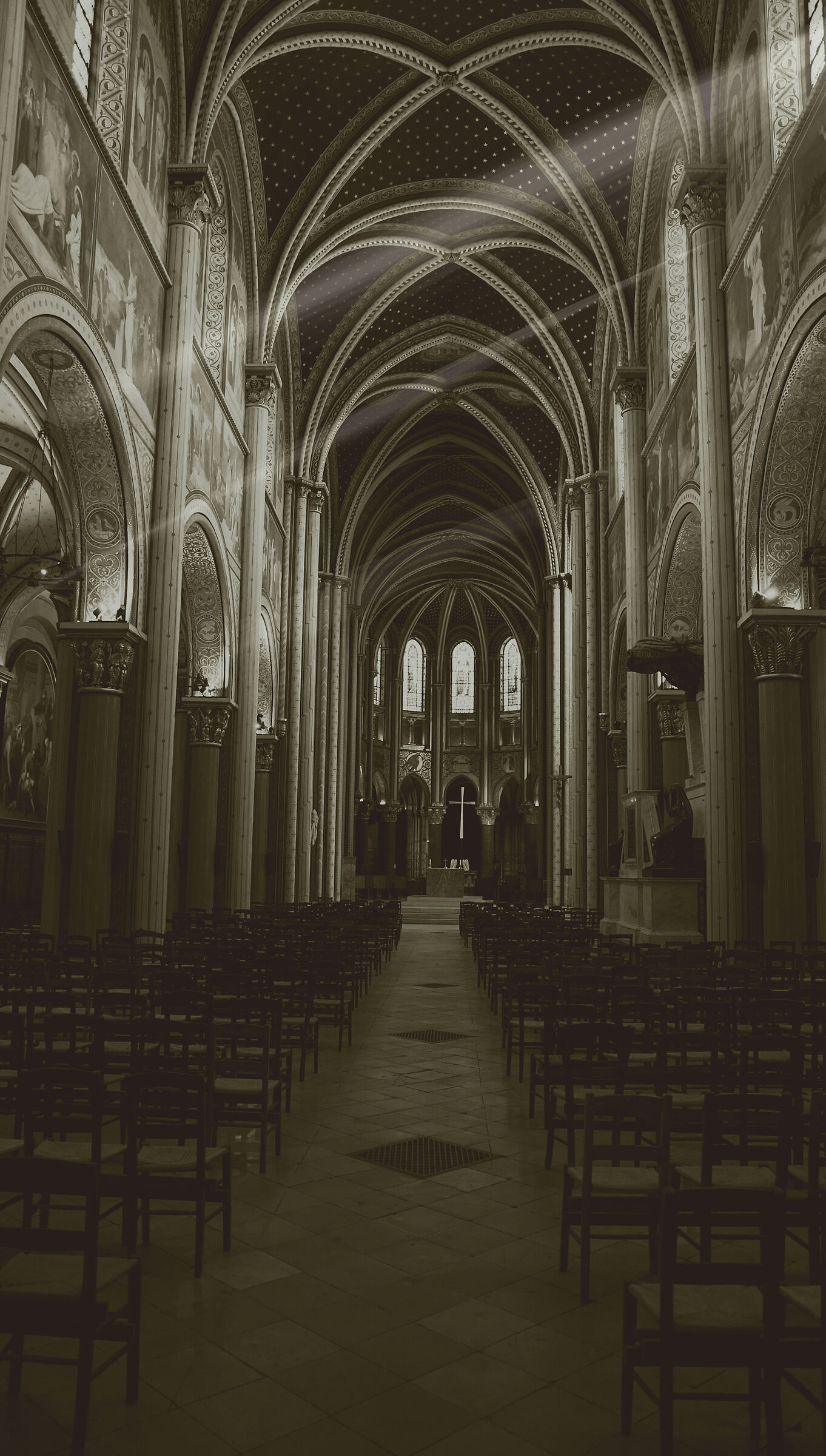 Chiesa di Saint-Germain-des-Prés, Parigi versione BN