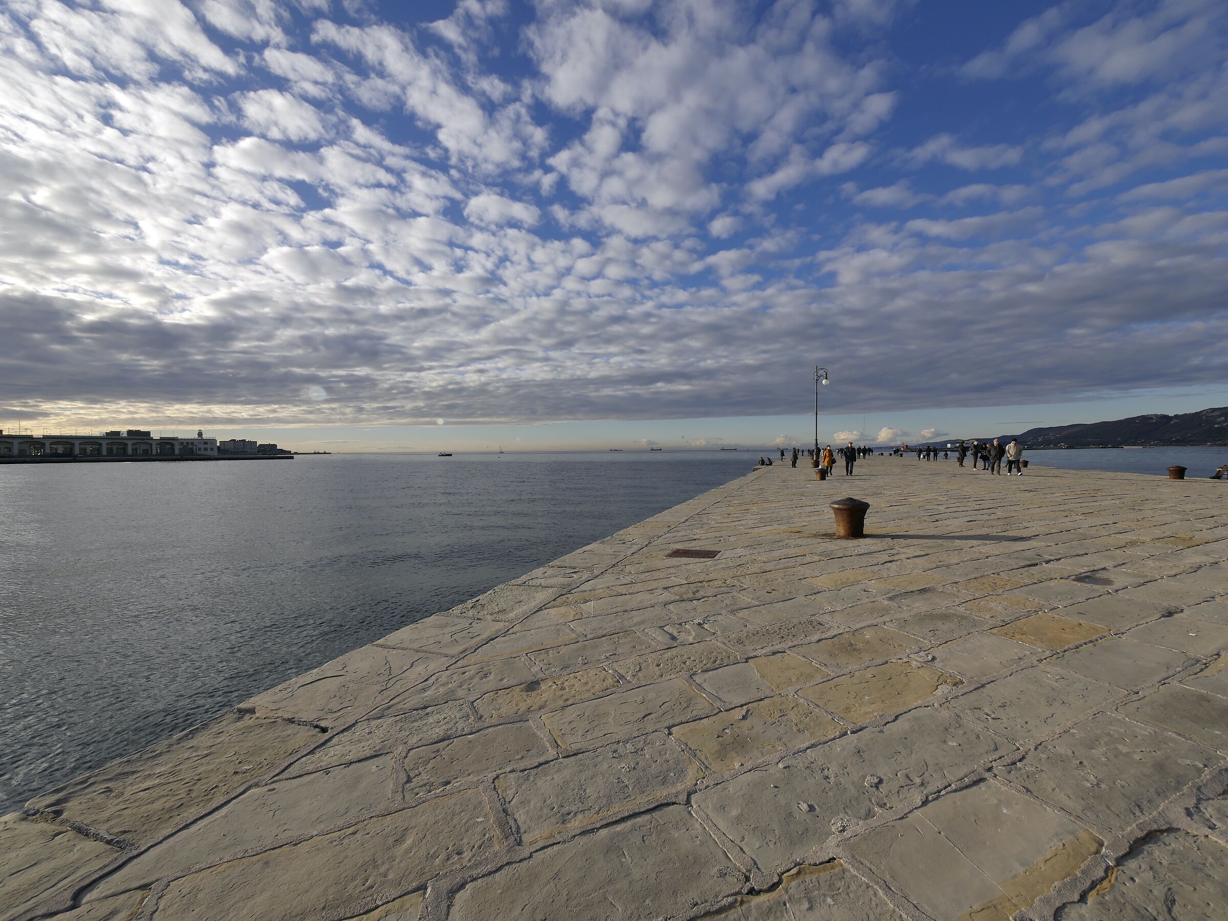 Il Molo Audace a Trieste