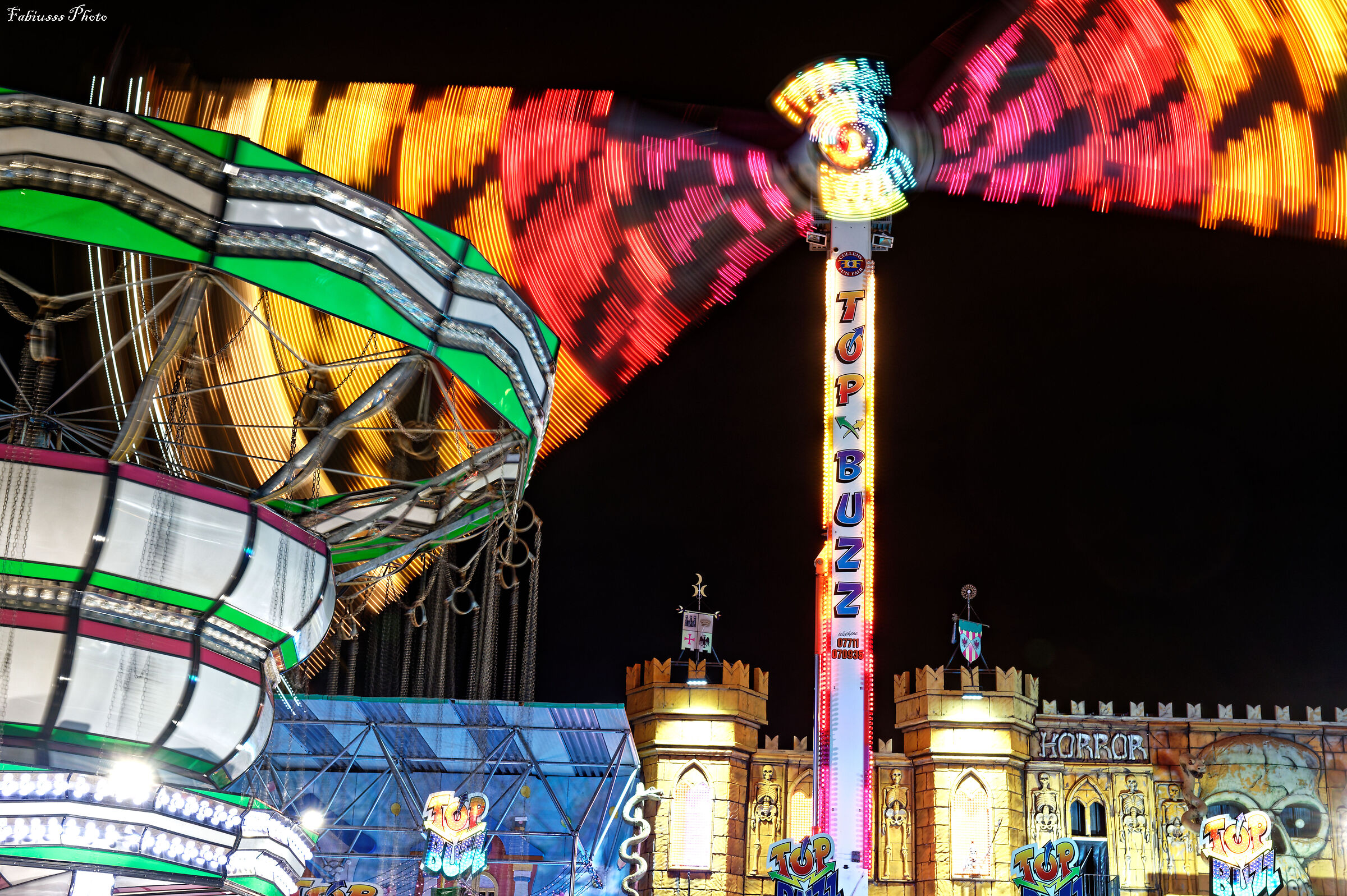 Altro scatto al Luna Park