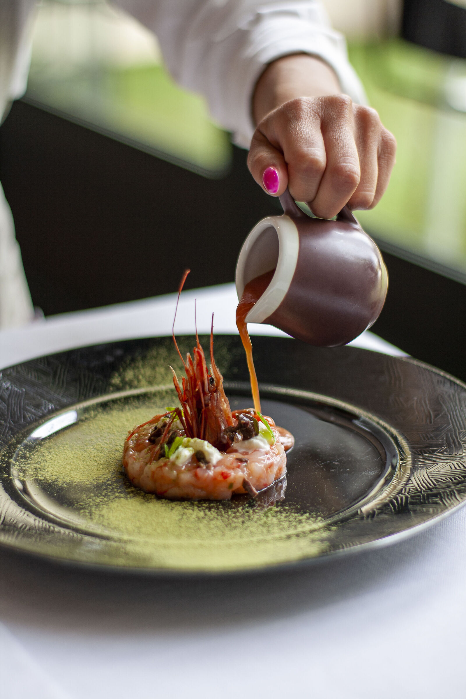Shrimp tartare