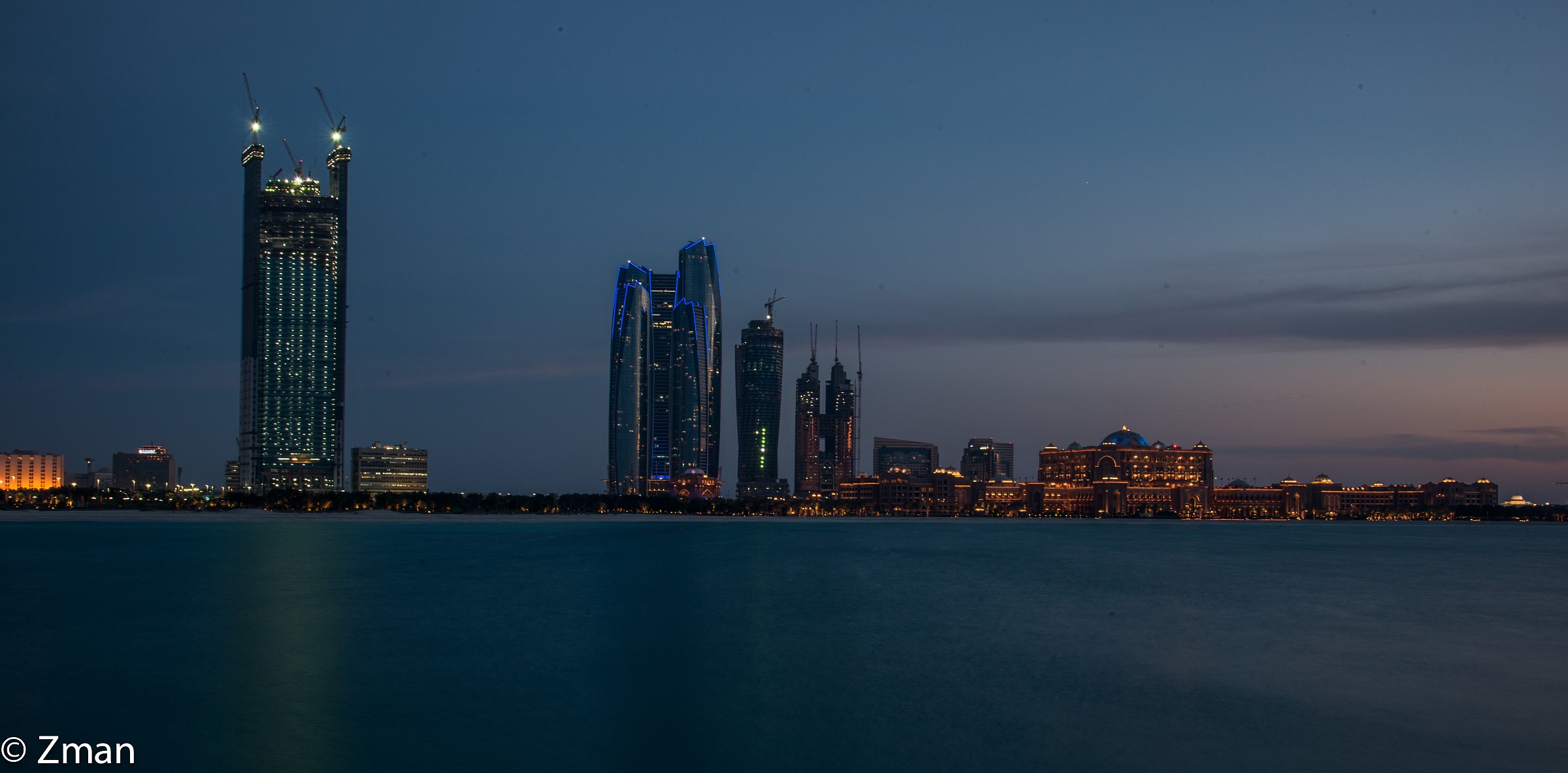 ADNOC,Etihad Towers and The Conference Palace