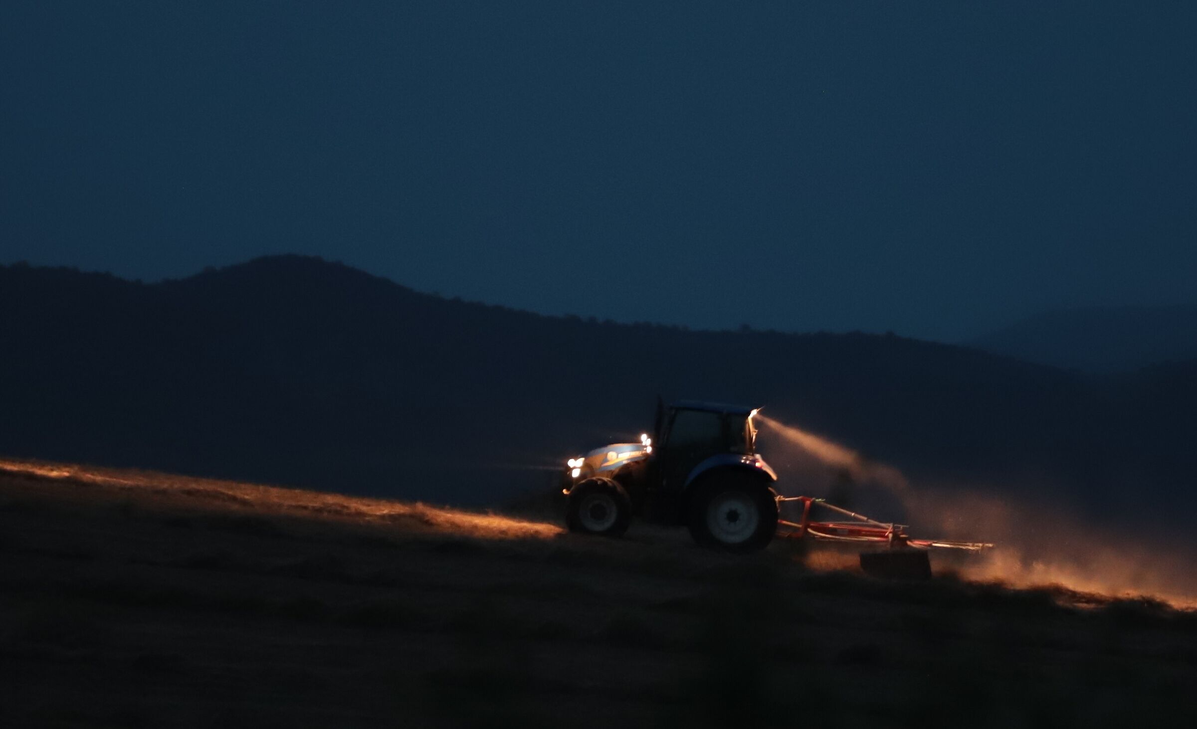 Working with headlight light