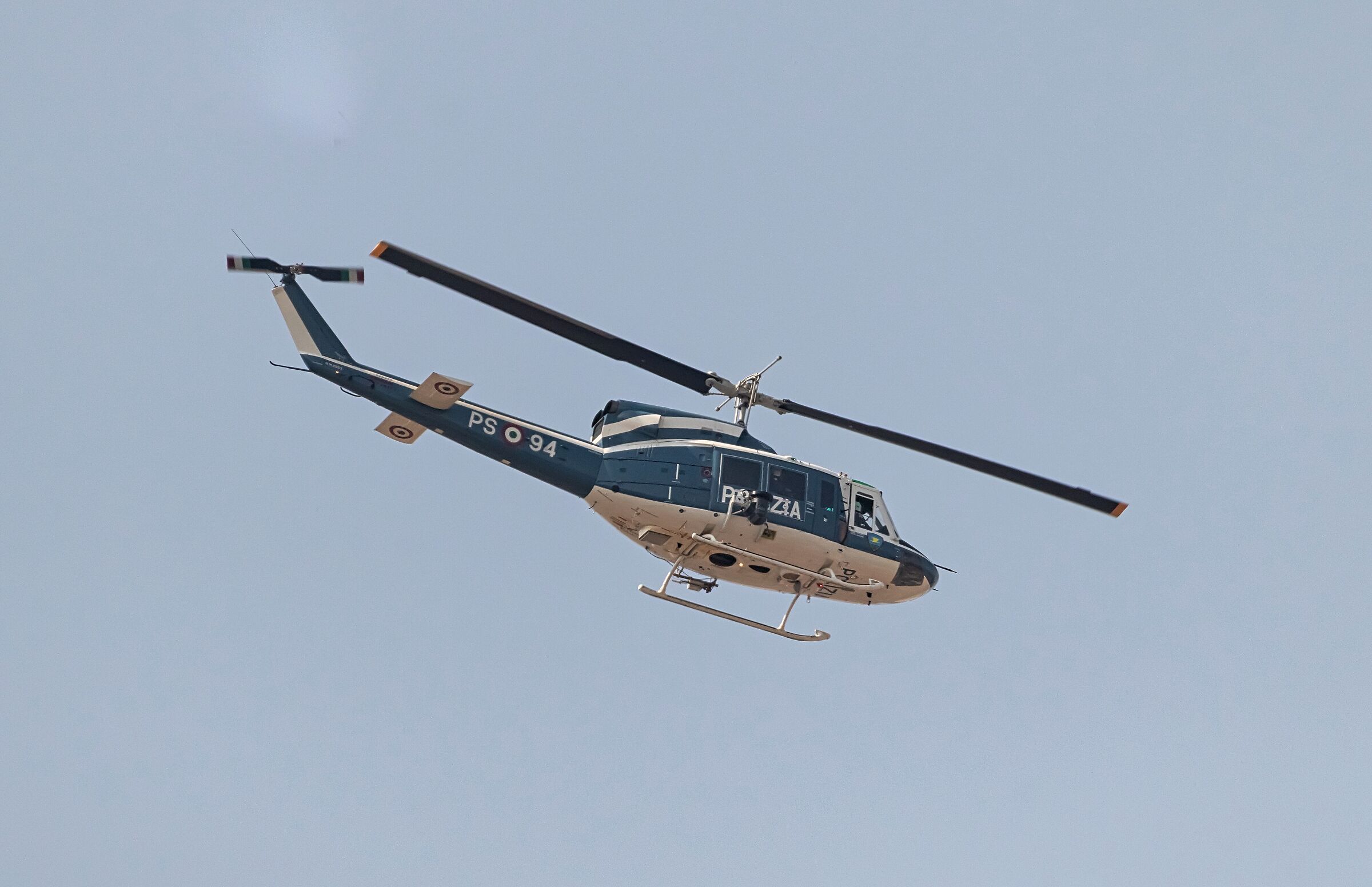 ElicotteroAB-212 ps94 Polizia di Stato Milano13/08/2021