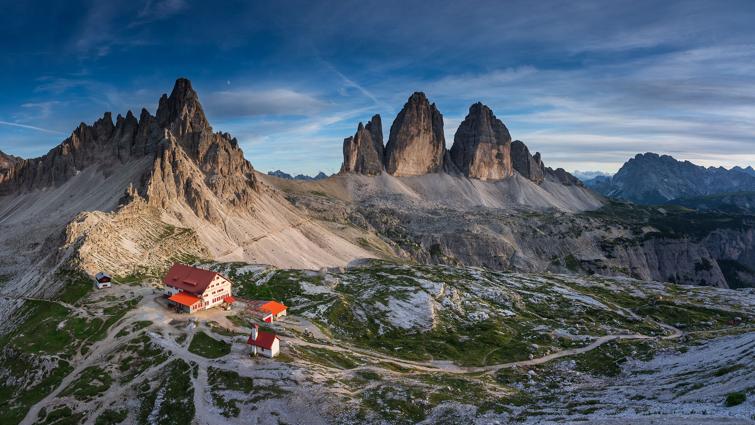 Rifugio Locatelli, Tre Cime di Lavaredo - Sunset