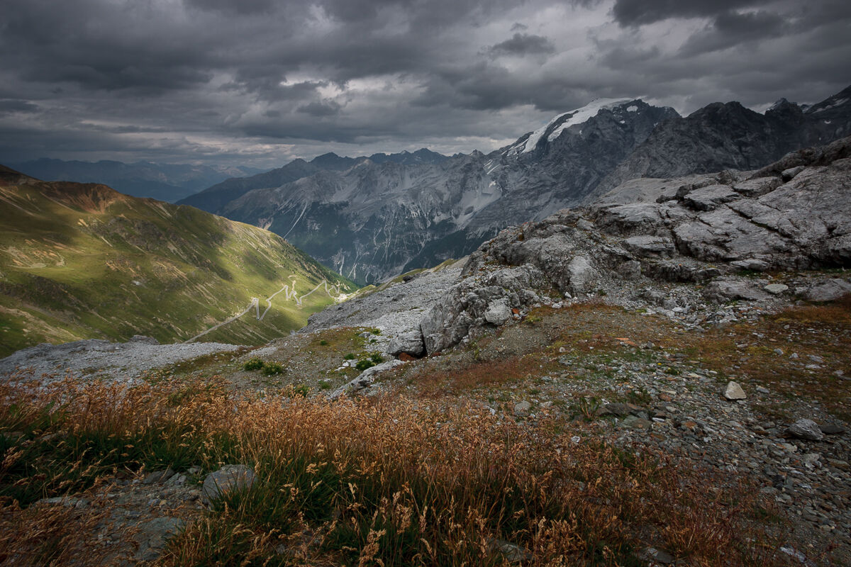 Nuvole e colori al passo Stelvio ...