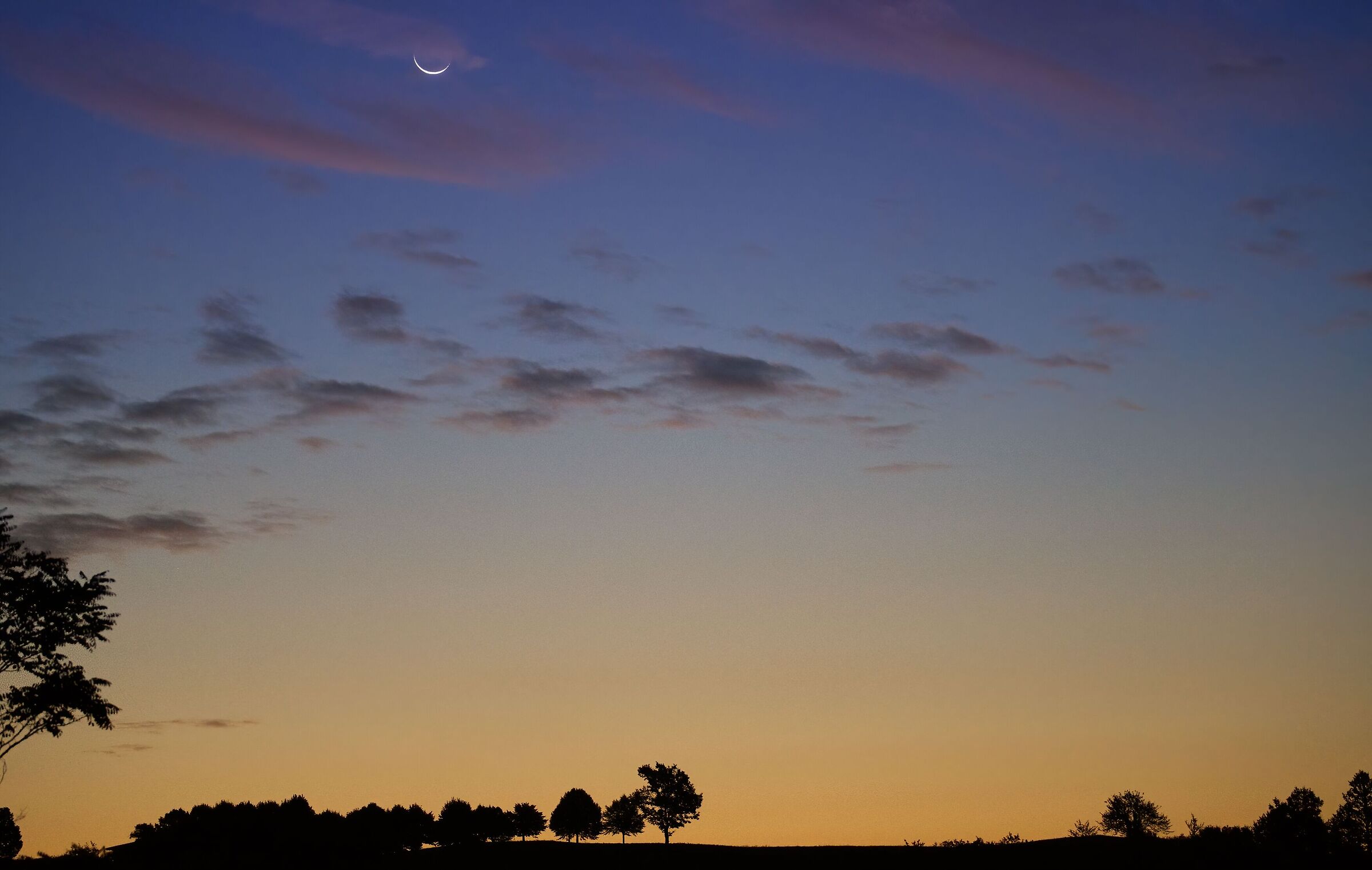 The sunrise in Val Ceno