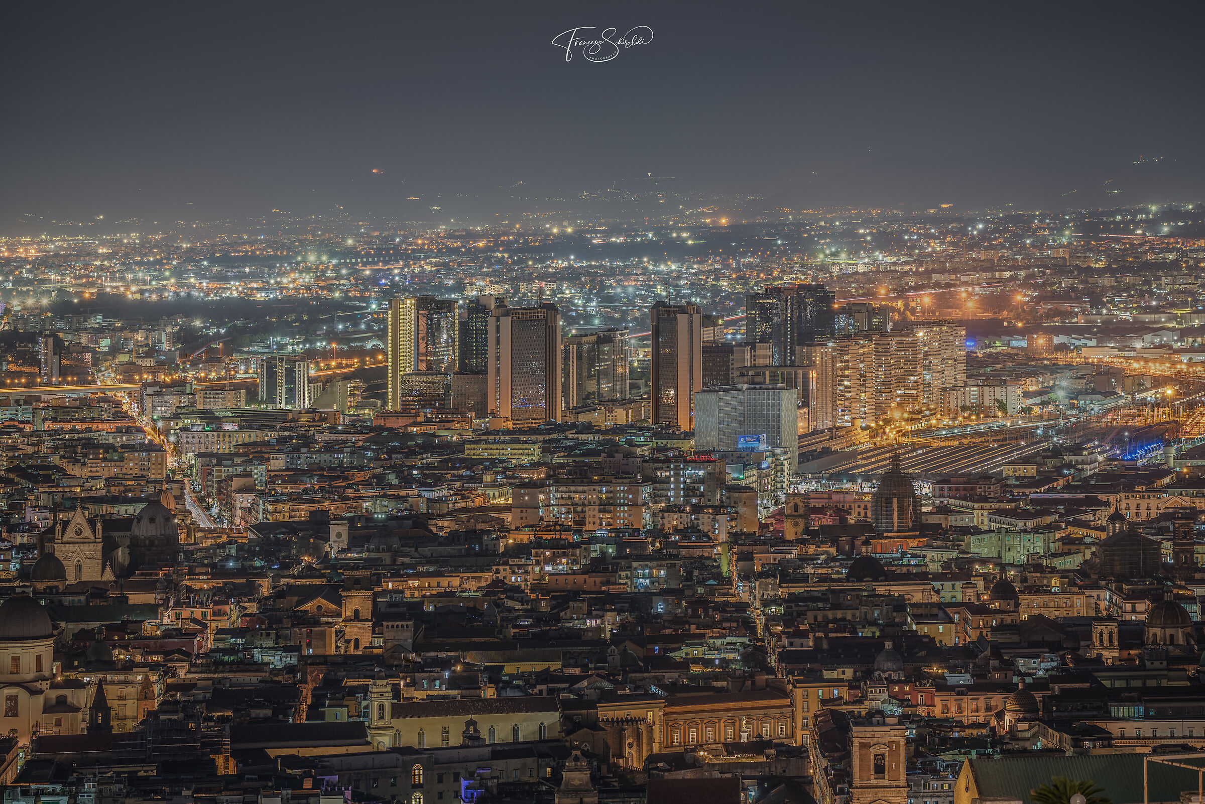 Naples seen from Largo San Martino