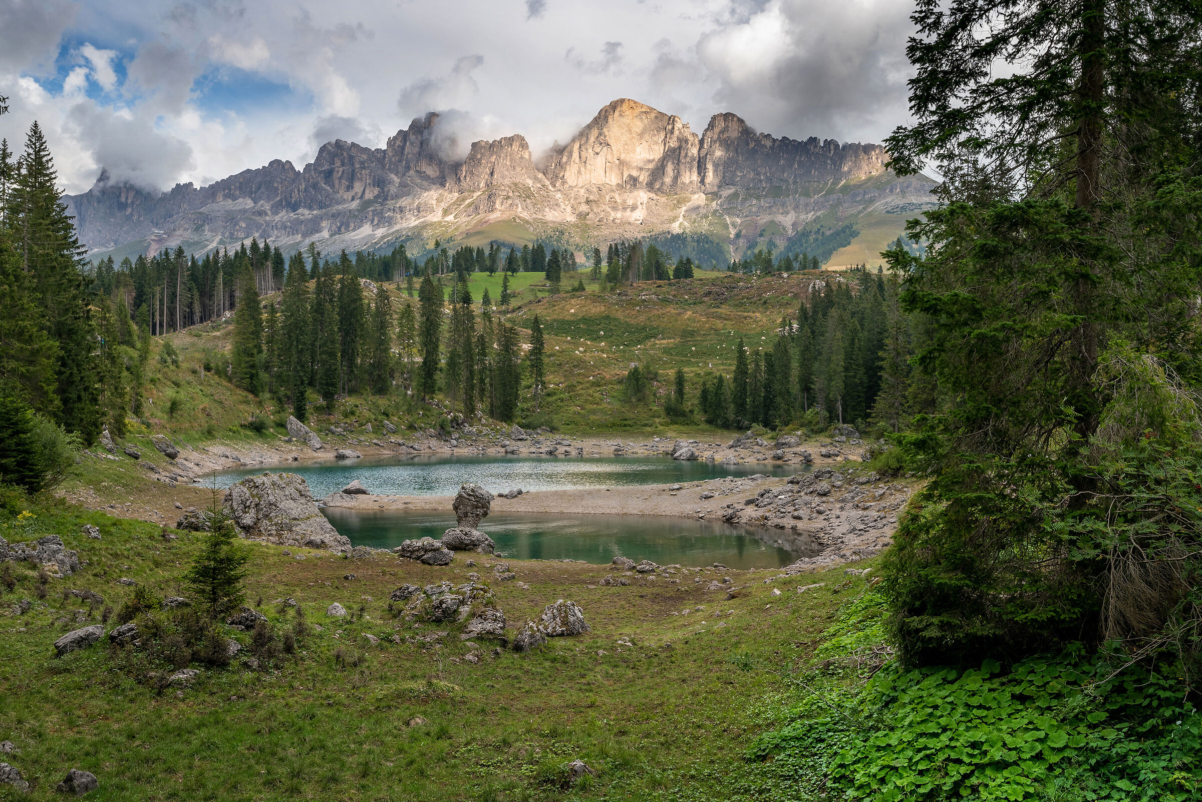 Quel che resta del lago di Carezza