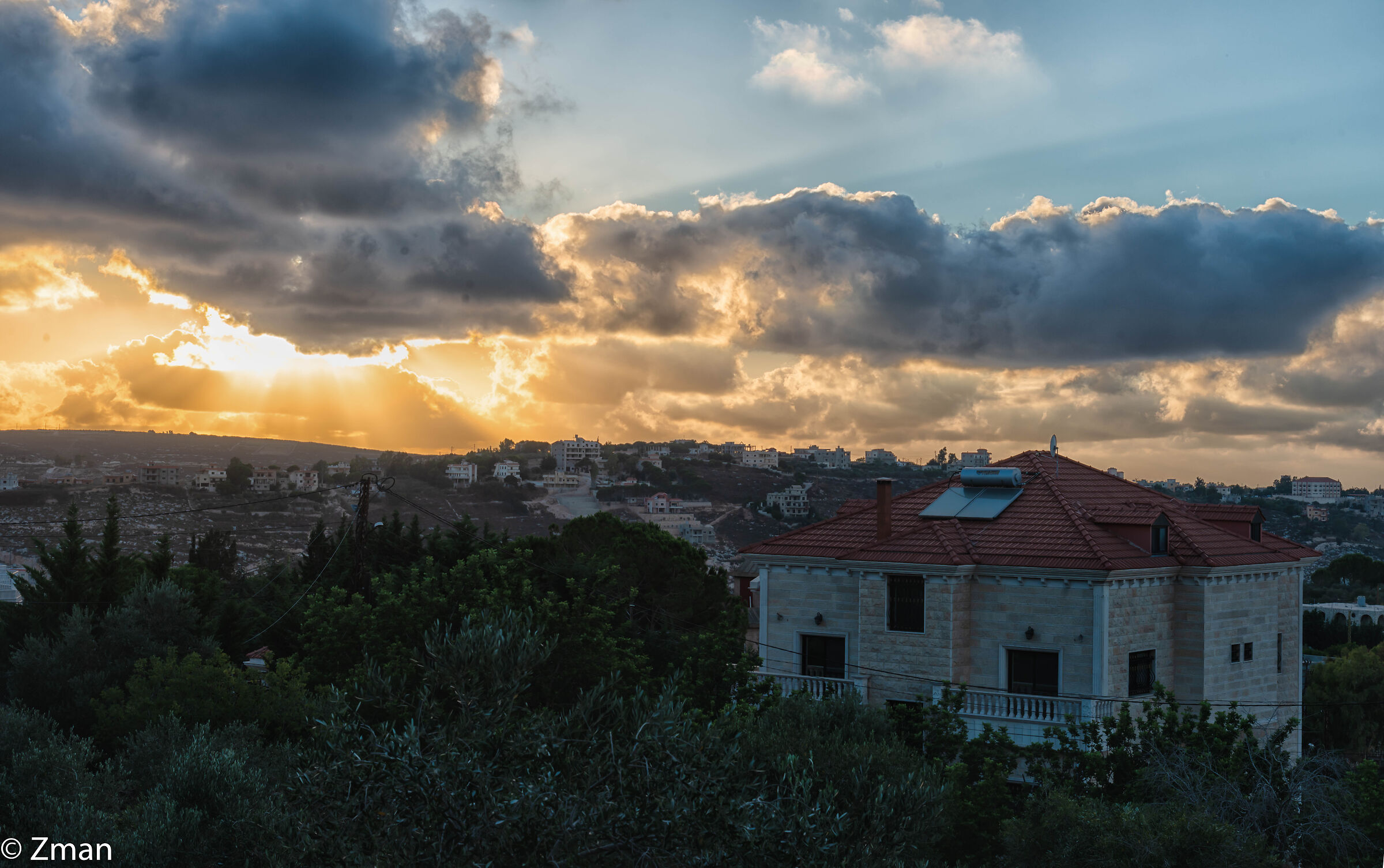 Sunset and Our Neighbors