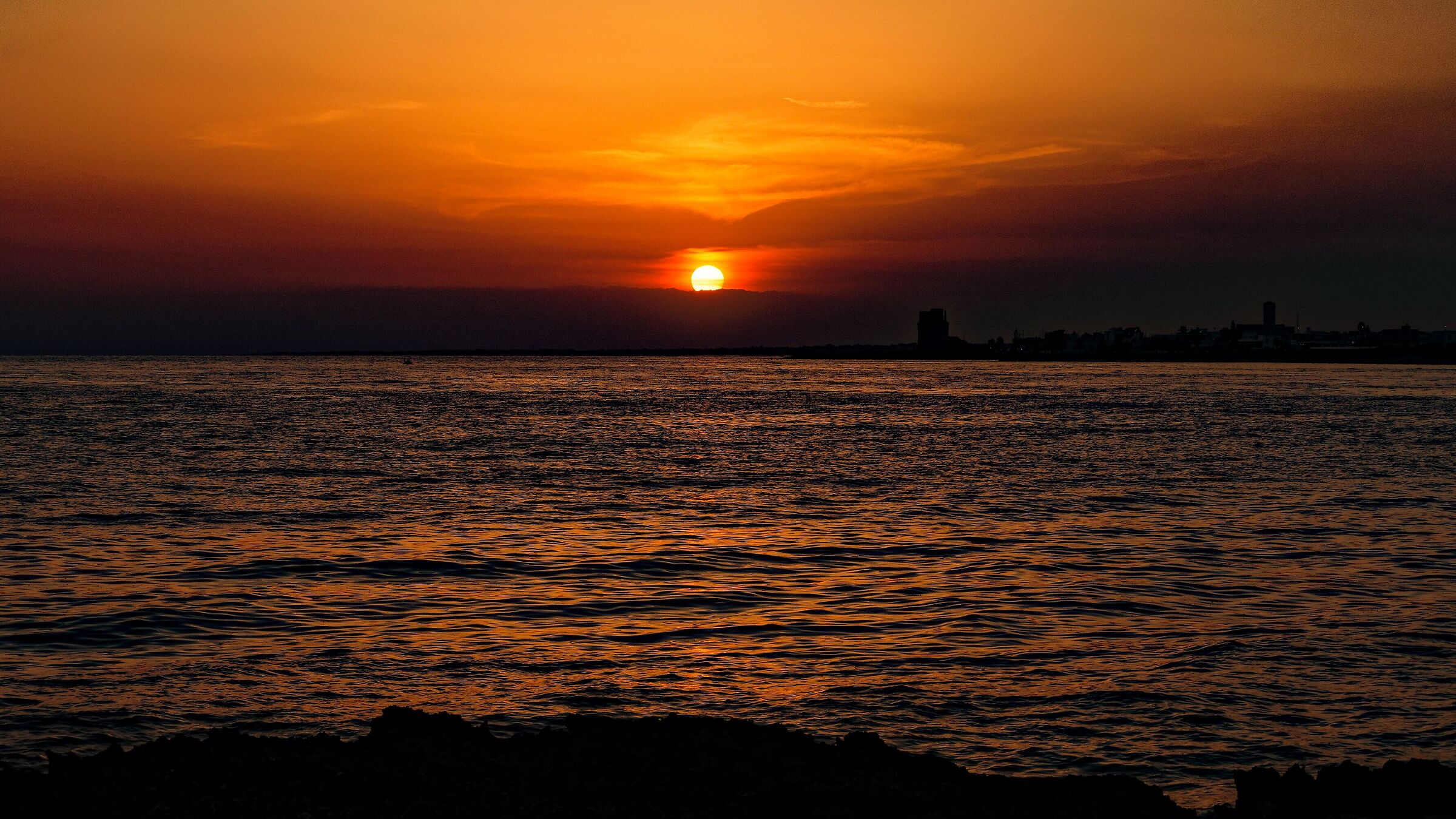 Tramonto su Torre Colimena