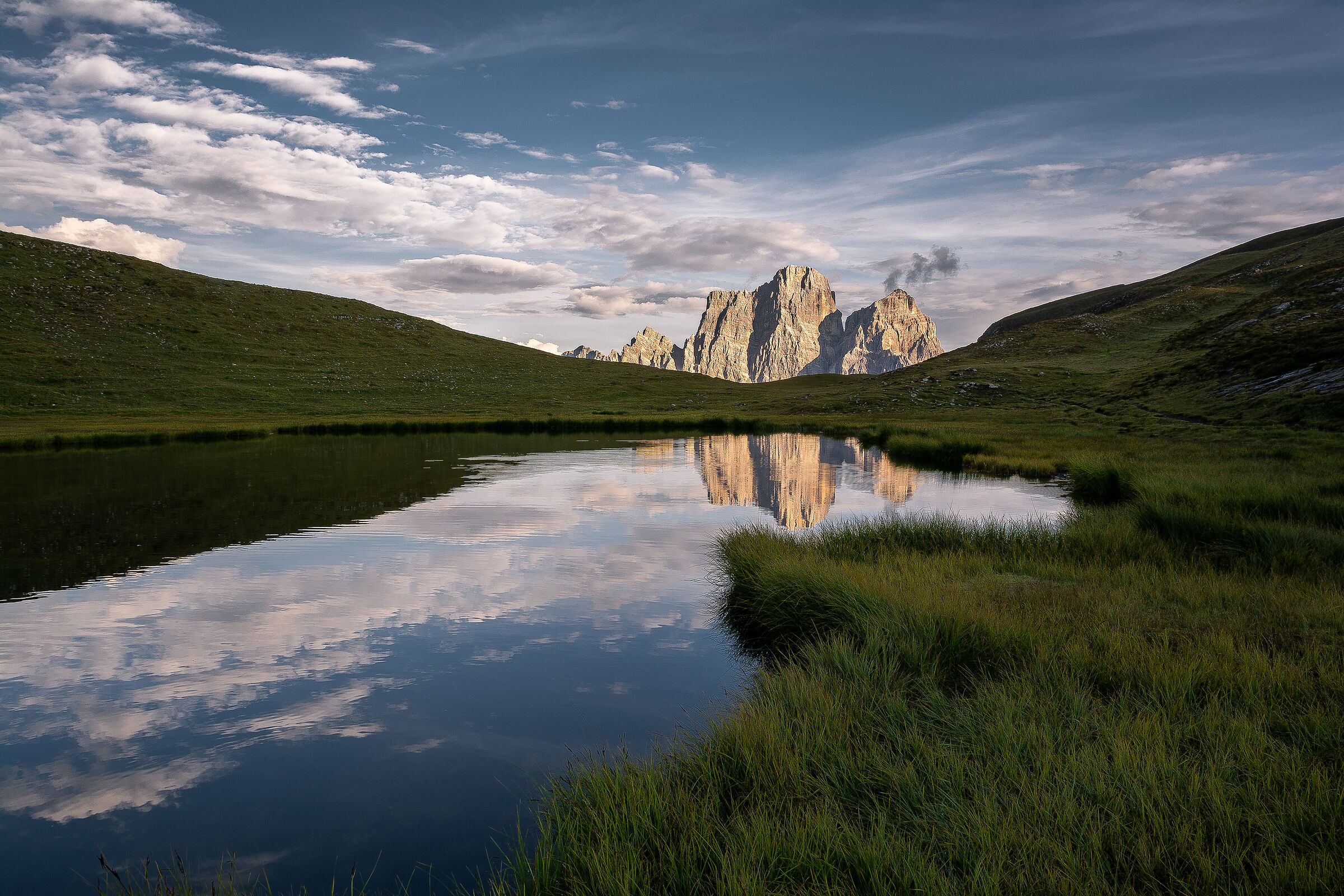 Pelmo dal Lago delle Baste