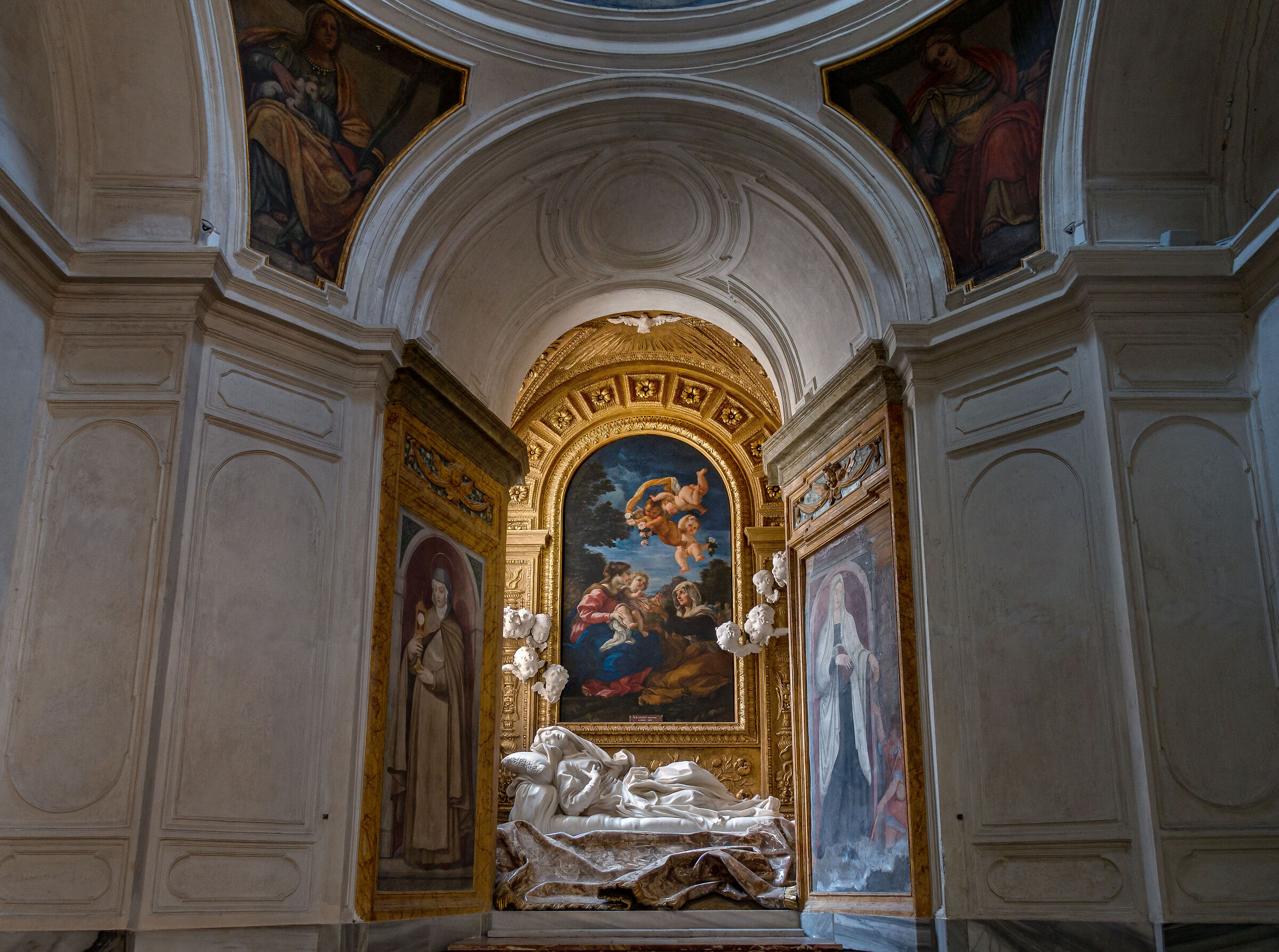 Estasi della beata Ludovica Albertoni - Roma