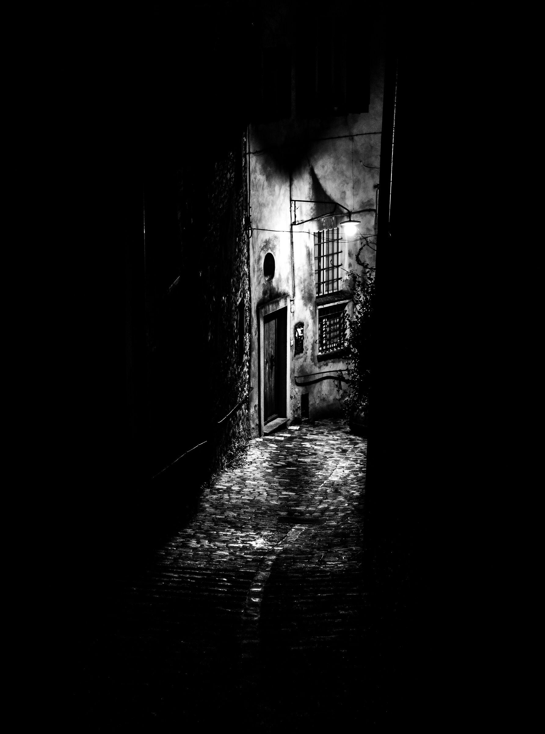 The dark alley