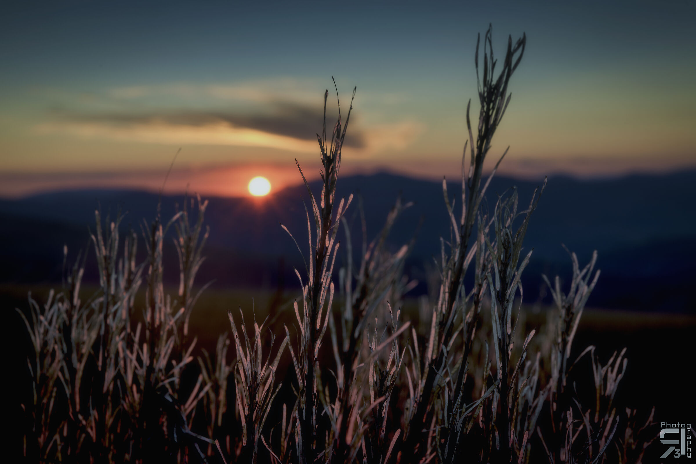 Sunset on the Piani di Ragnolo