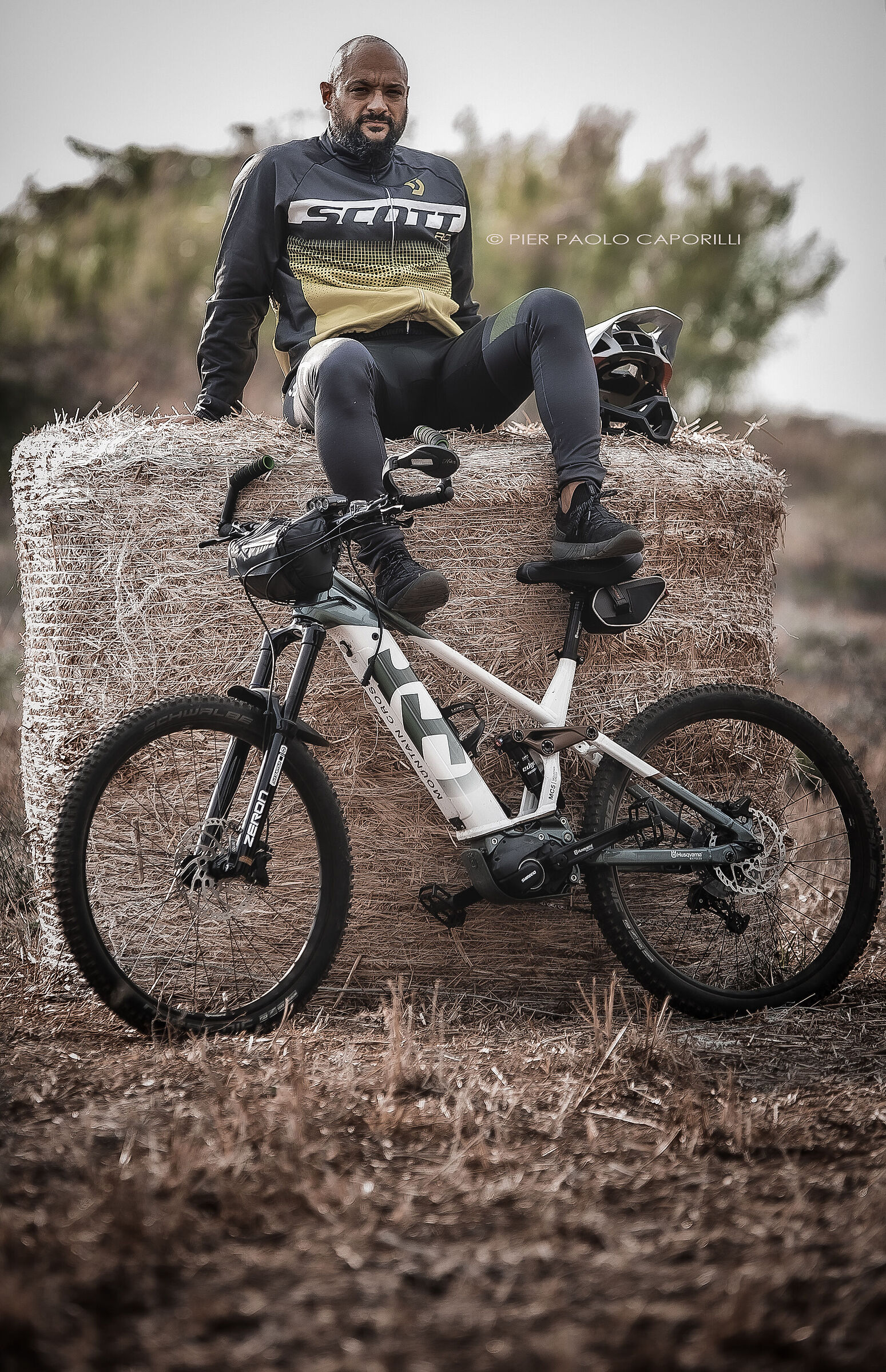 Luigi e Electric Bike Husquarna