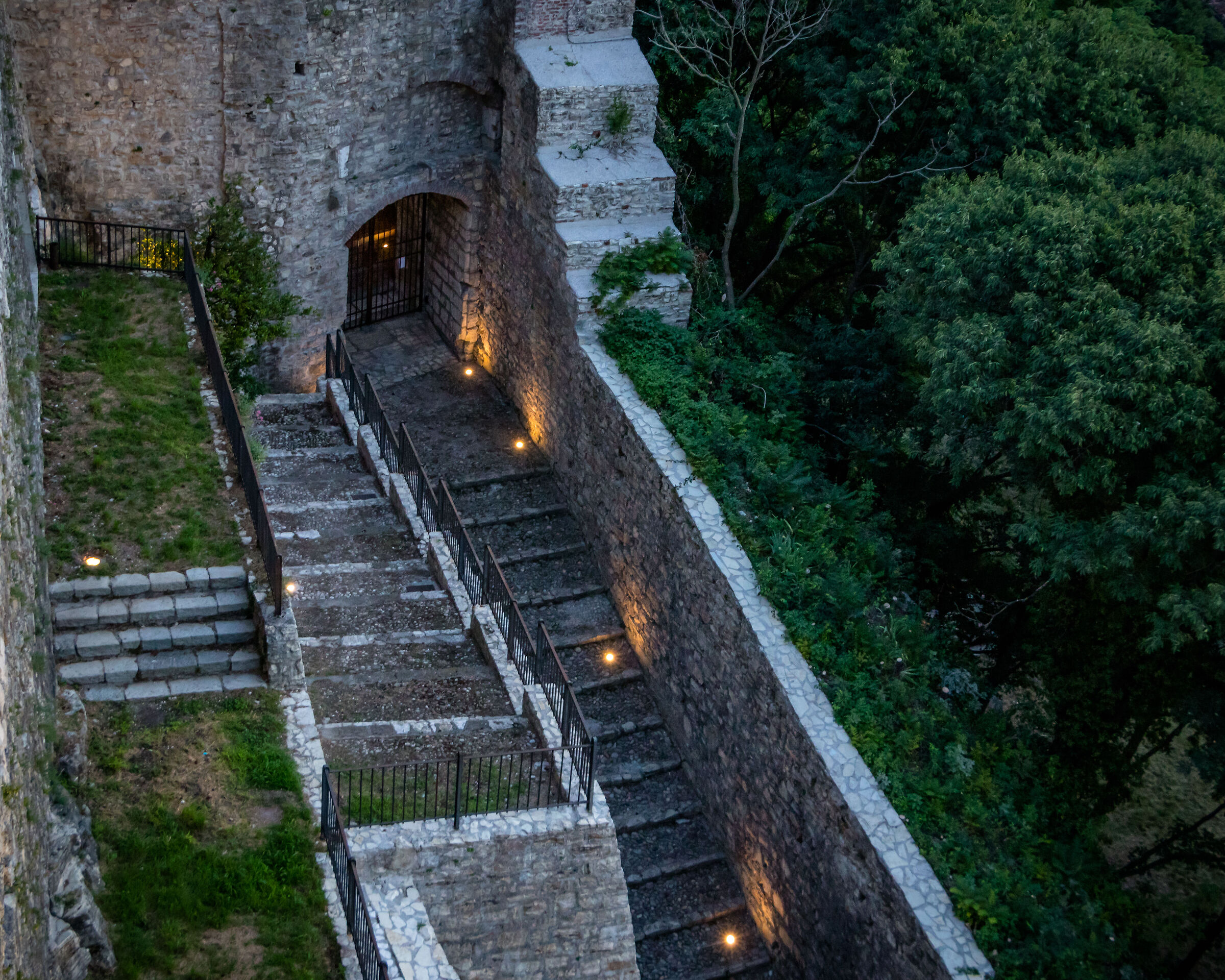 La 4 porta del castello di brescia
