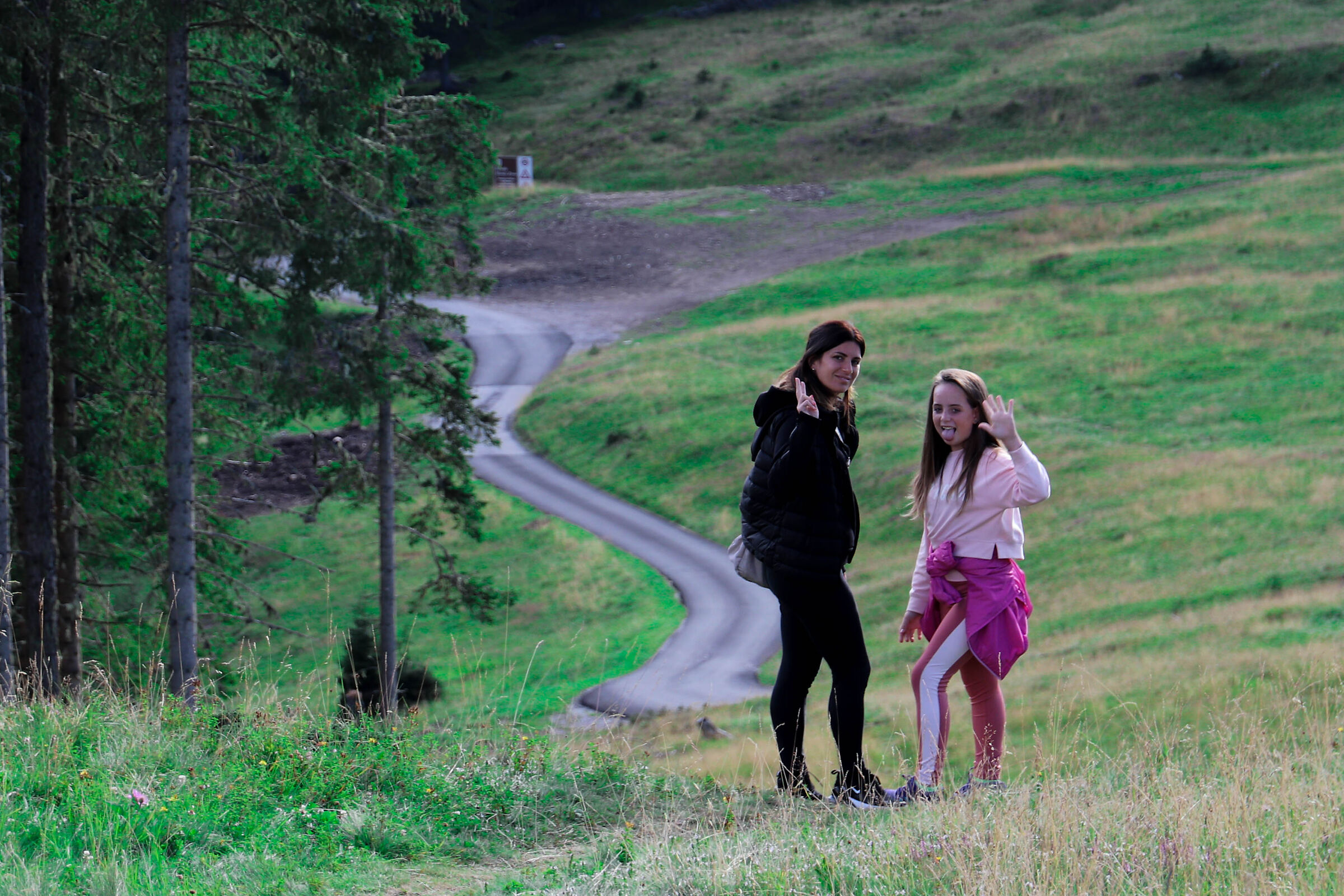 Along the way