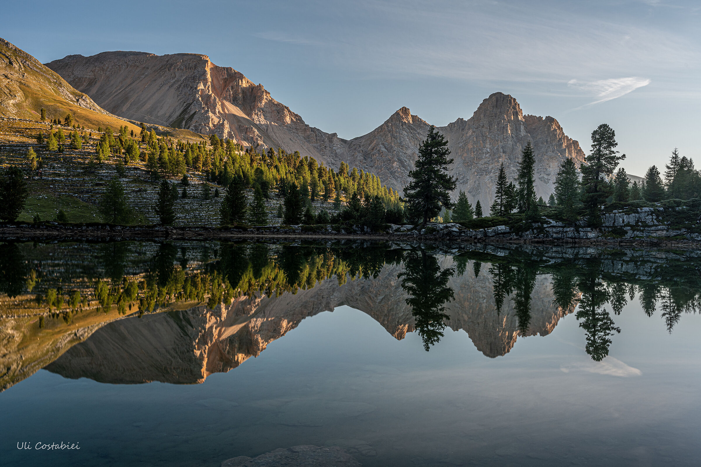 Mountain in the mirror