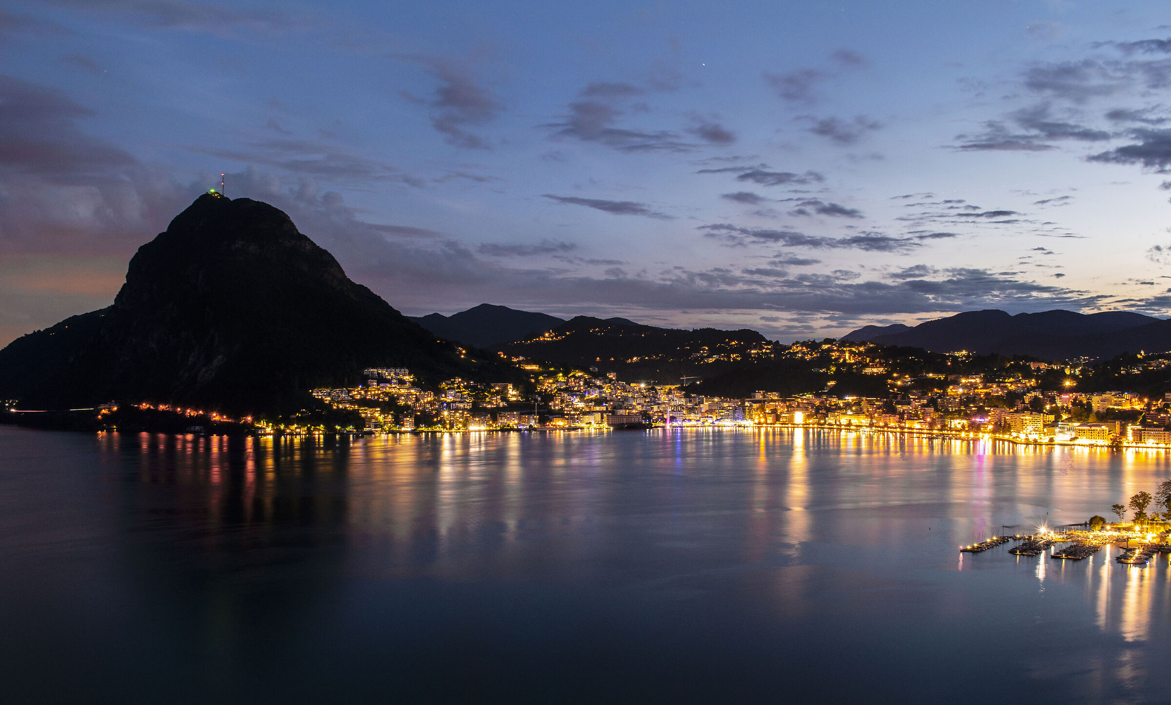 Lake Lugano, Switzerland