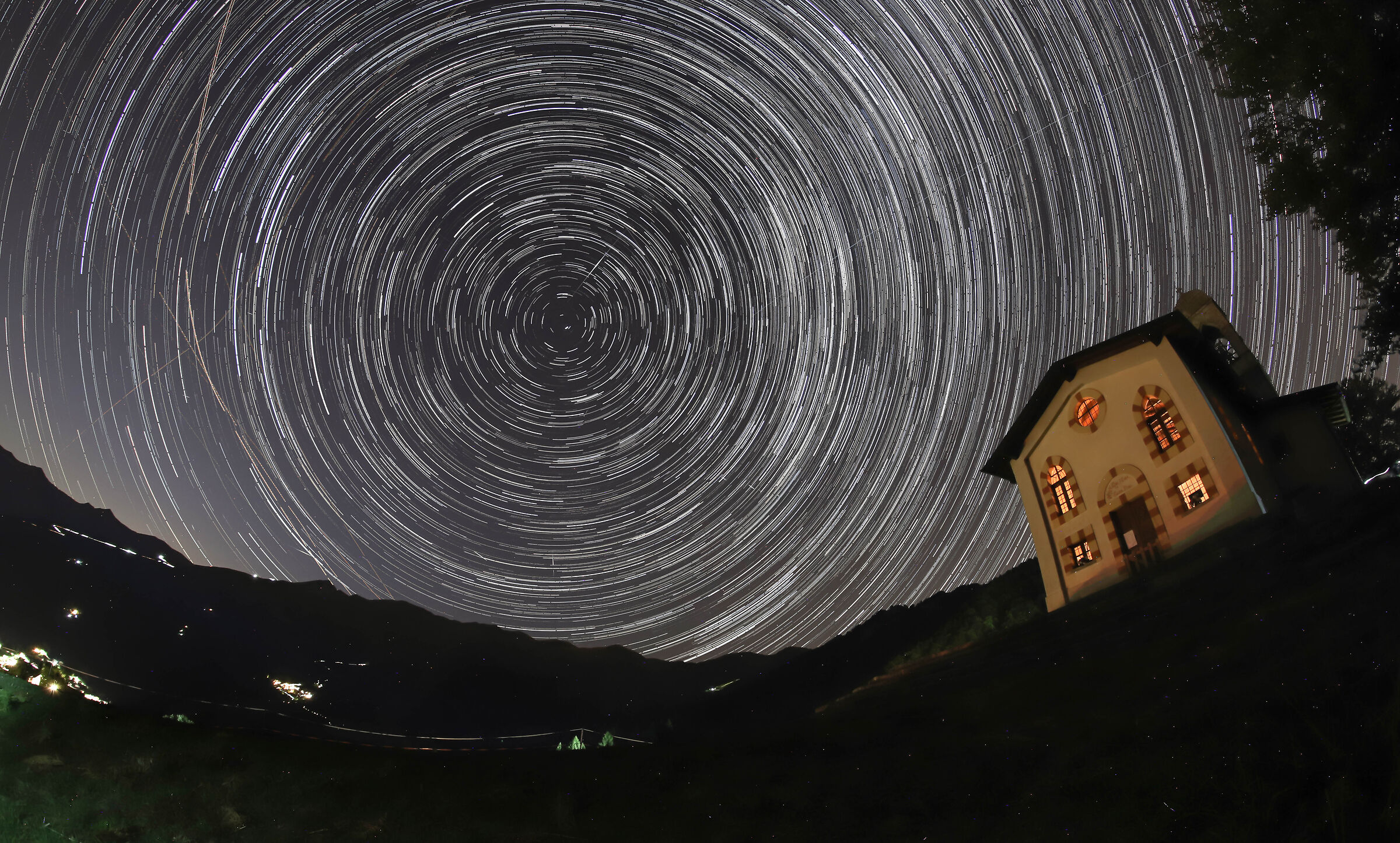 Star Trail to Our Lady of Health