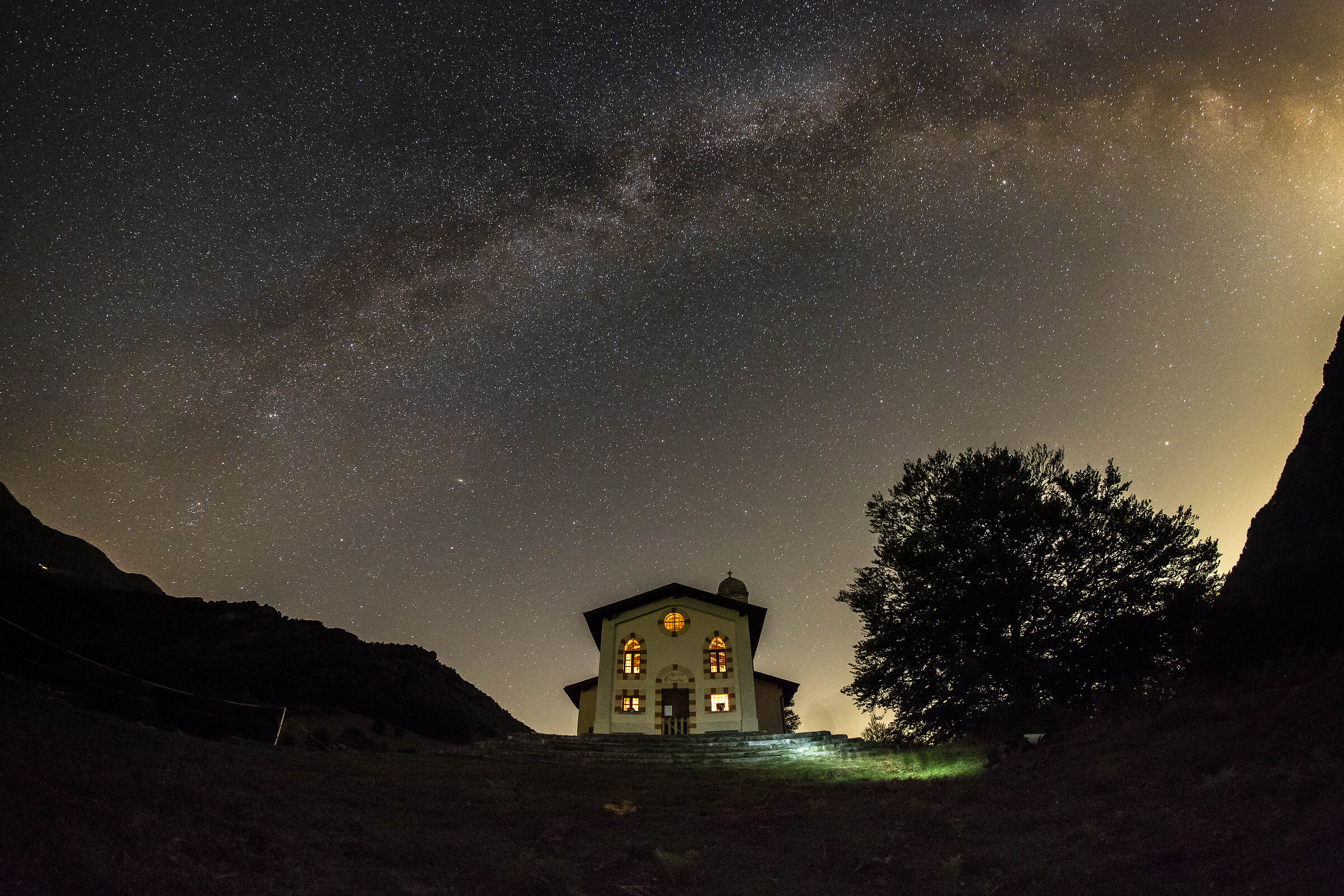 Milky Way to Our Lady of Health