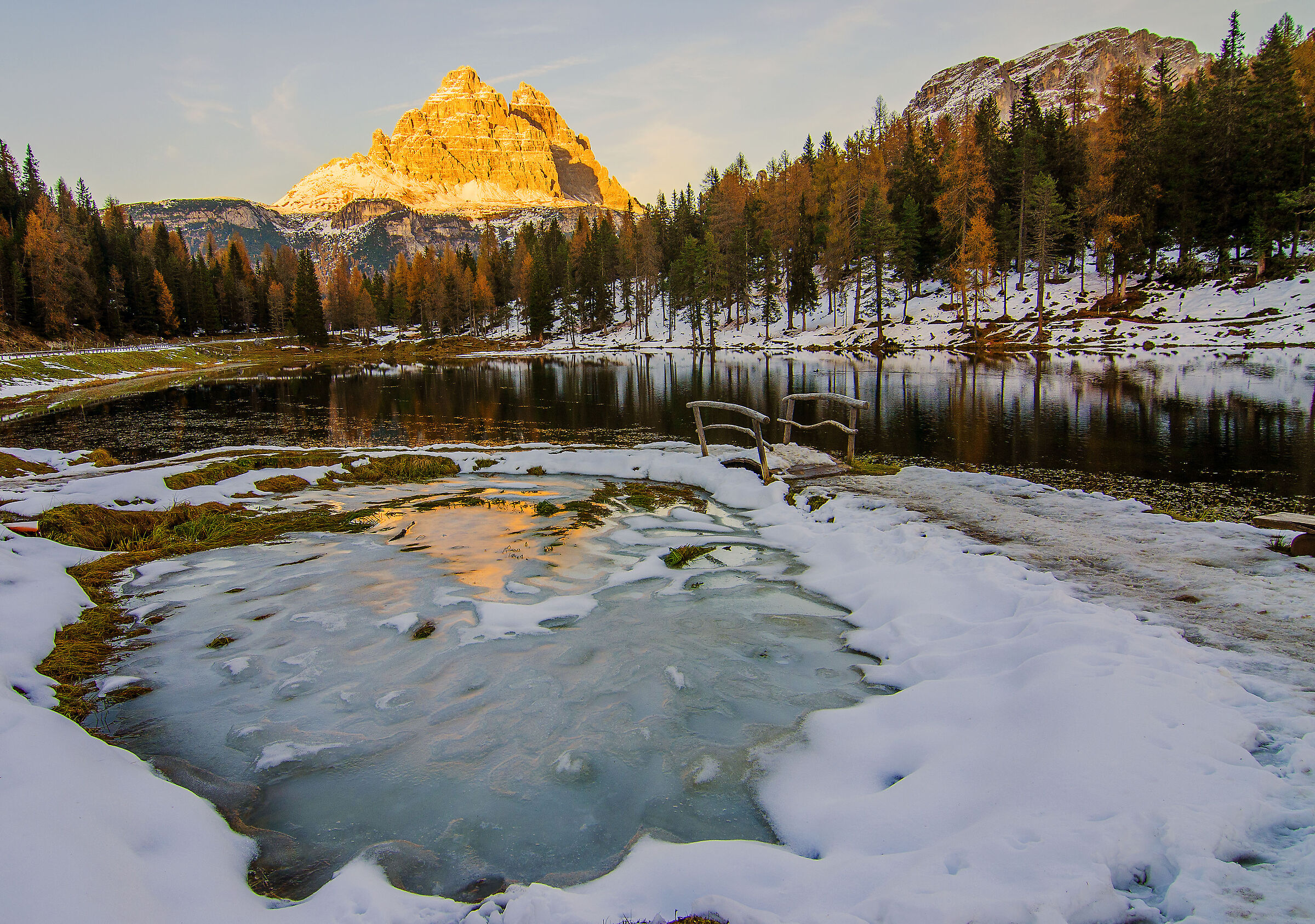 Prima neve d'autunno