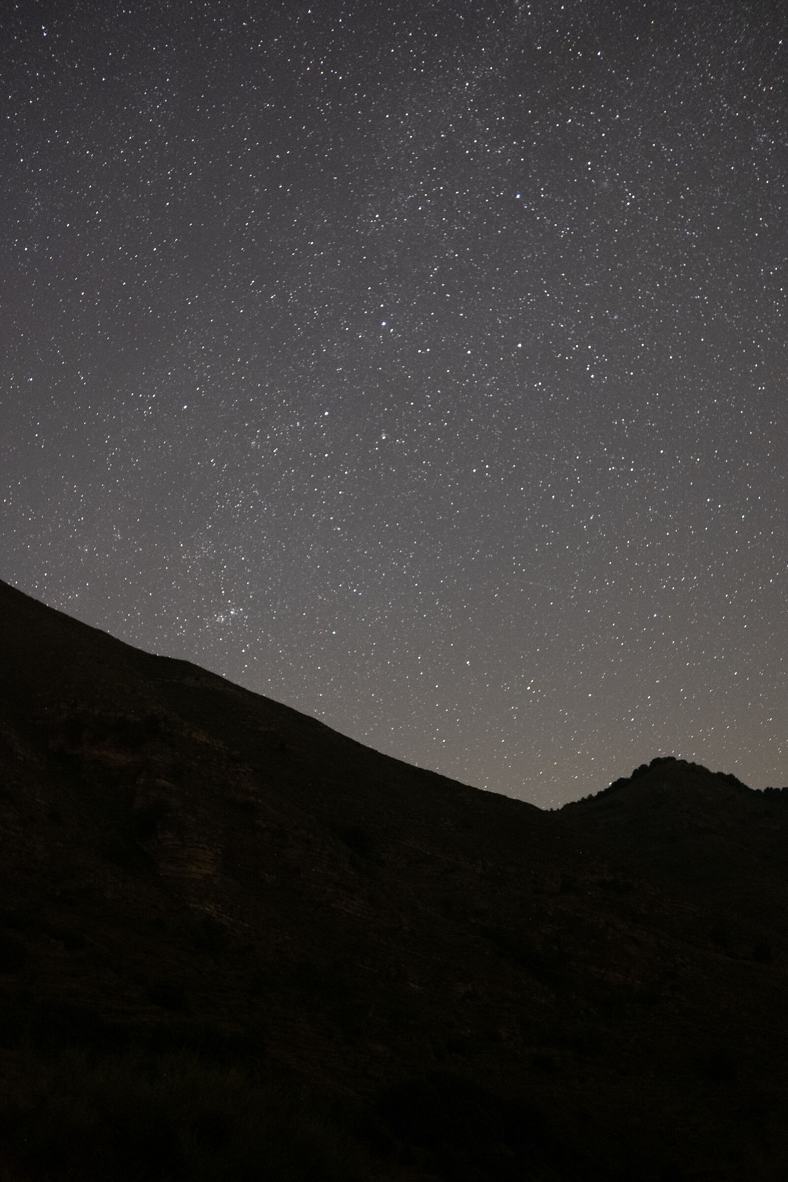 Solo un profilo all'orizzonte