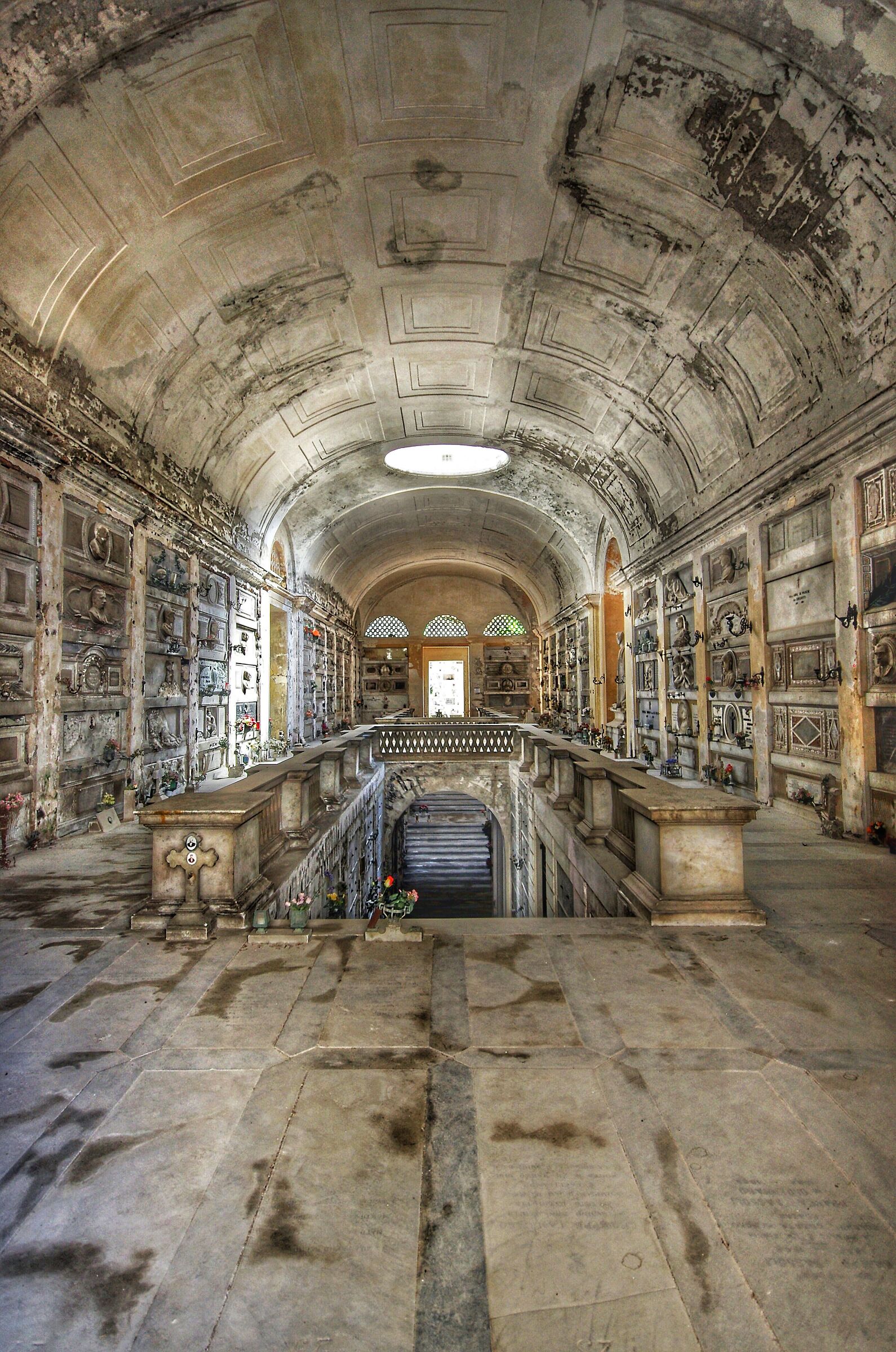 Un raggio di luce dall'alto