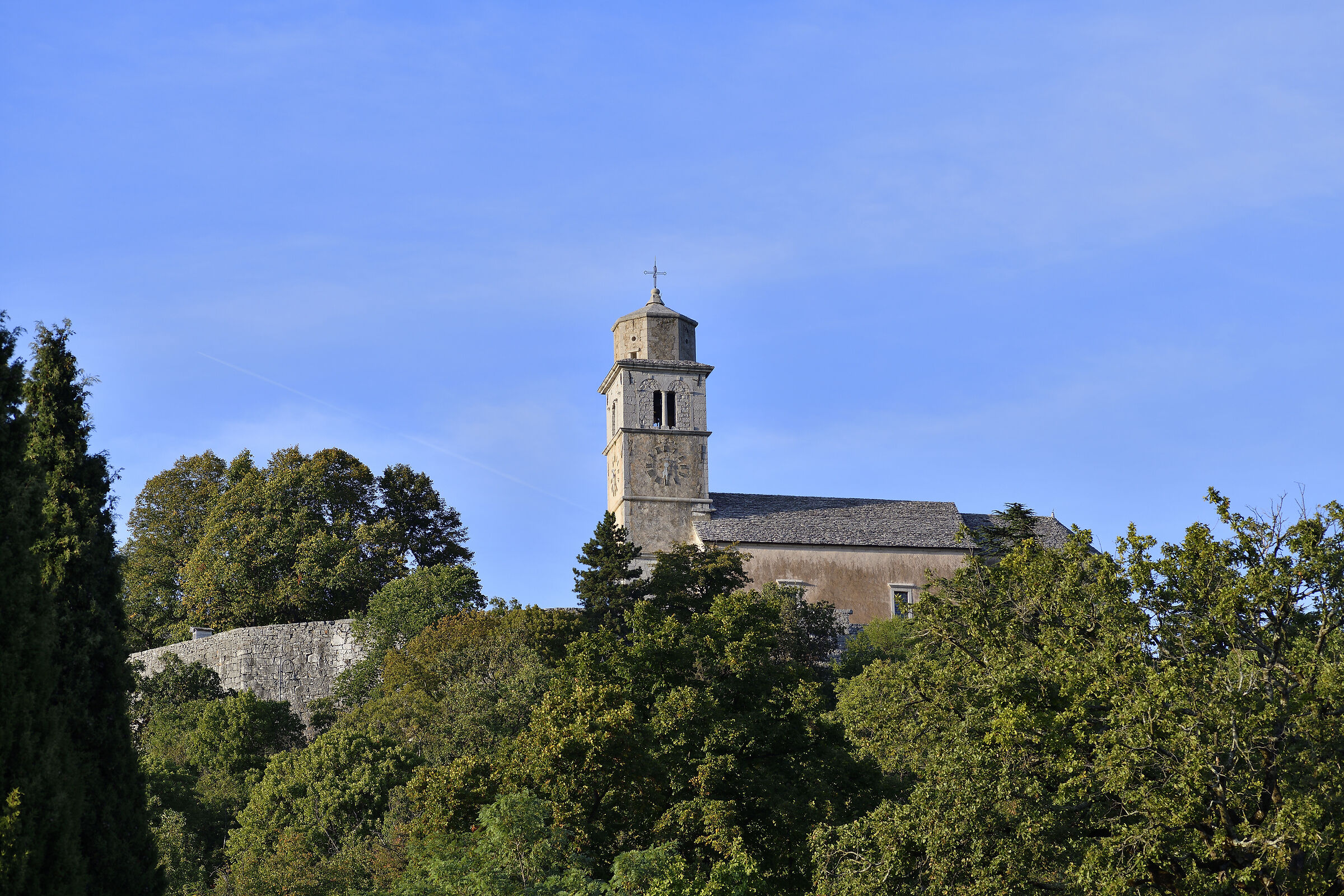 The Rocca in the evening
