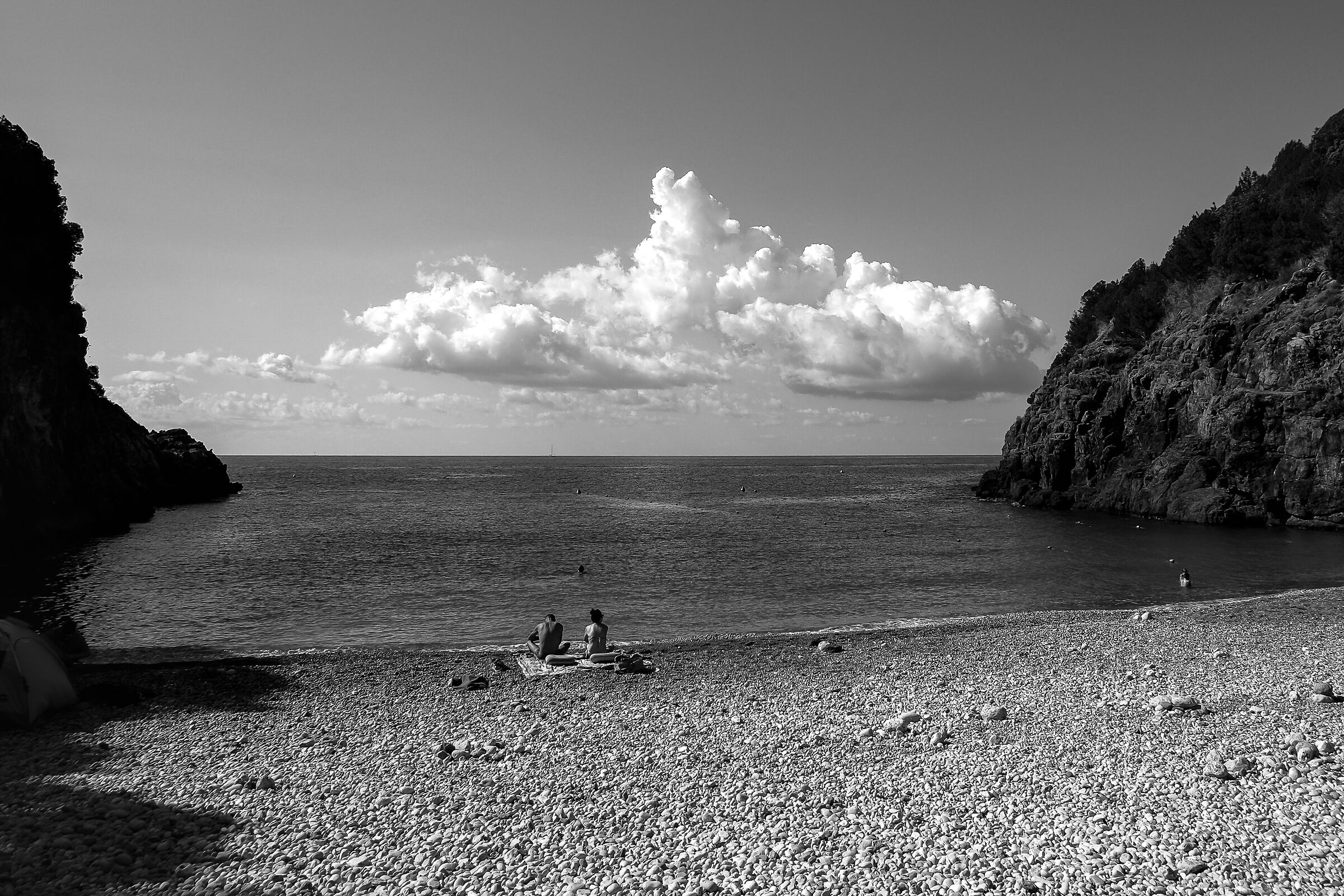 La mia meritata spiaggia