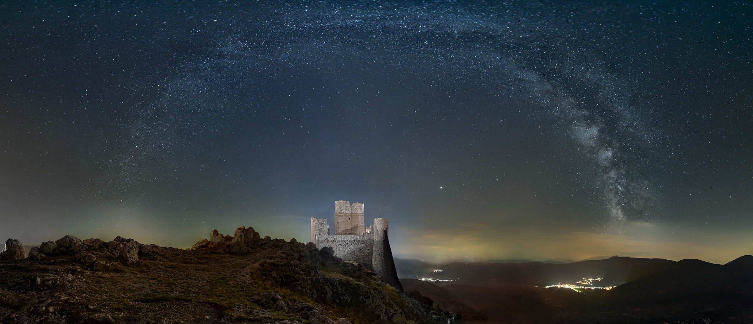 Rocca Calascio and Lattea