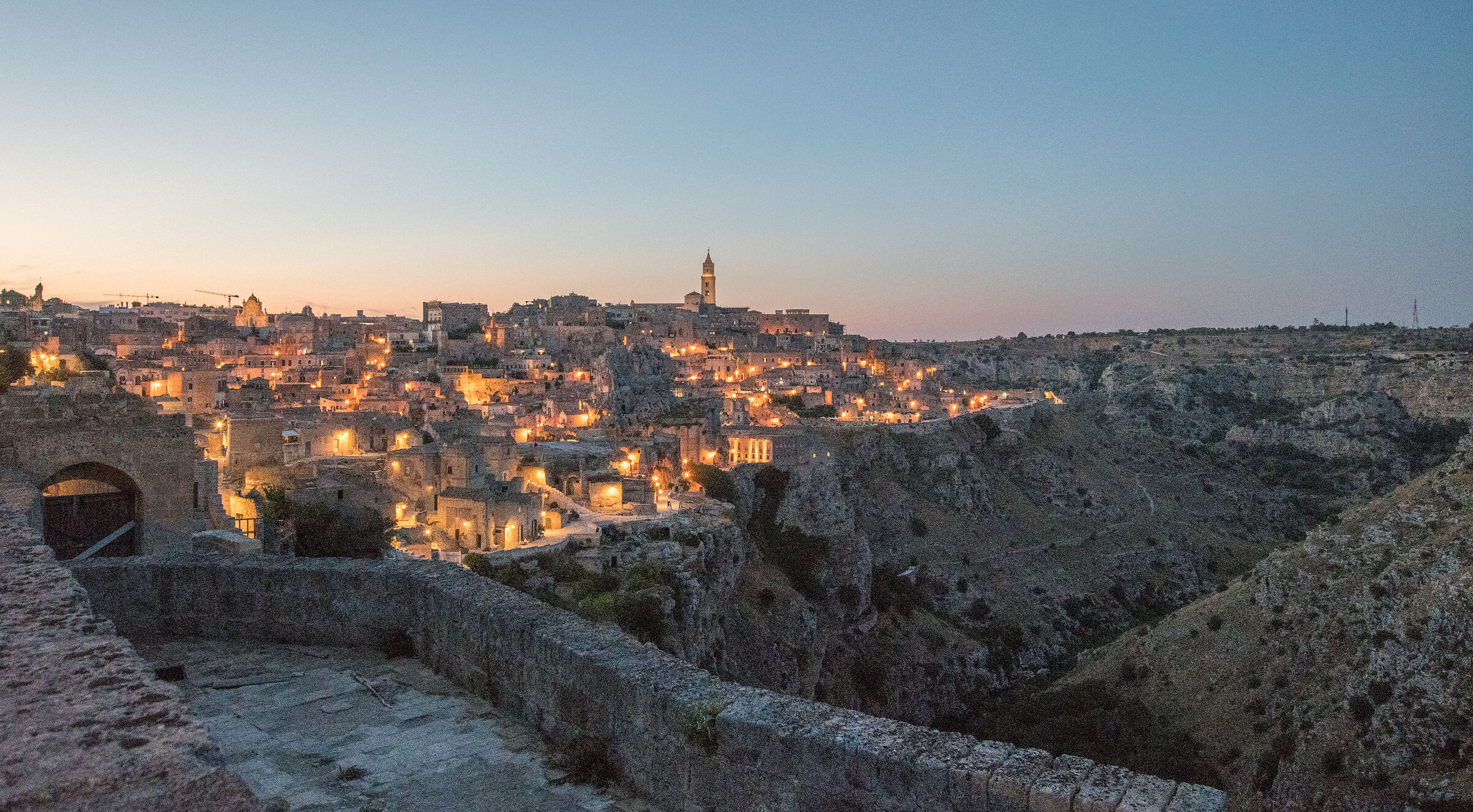 I Sassi di Matera al tramonto