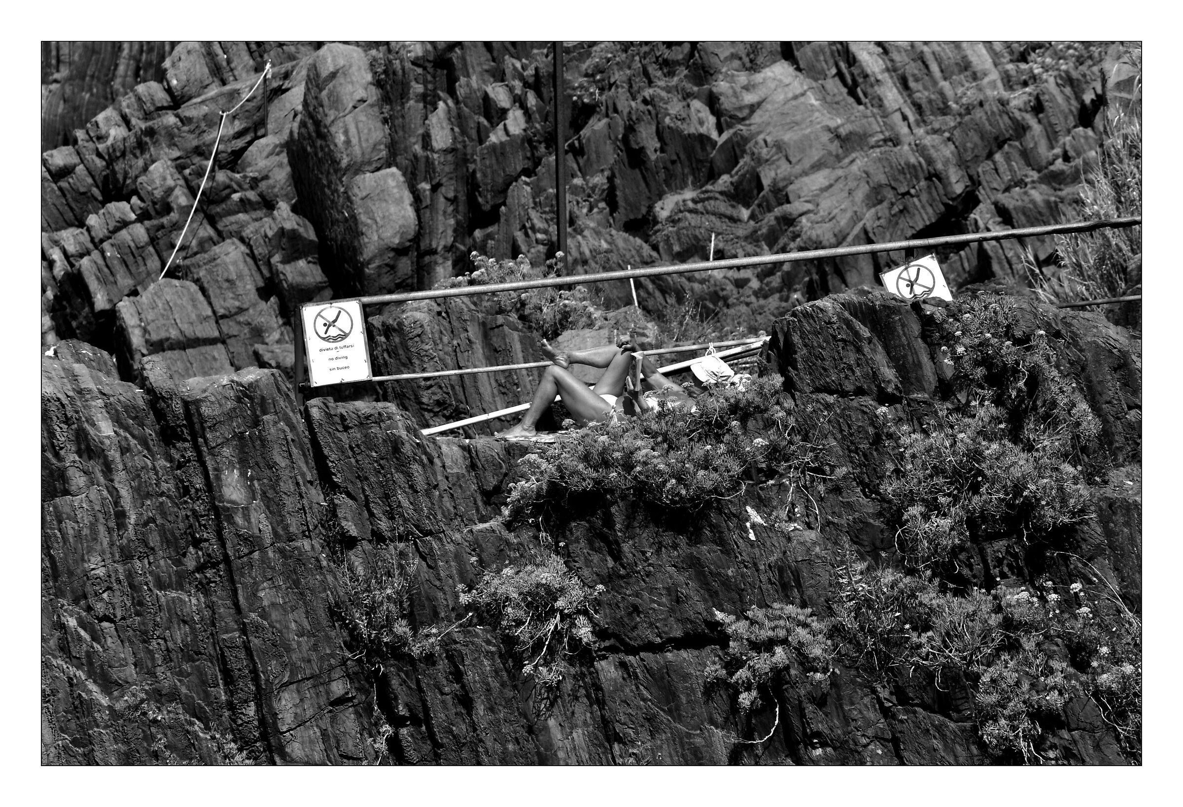 I don't dive but I float.